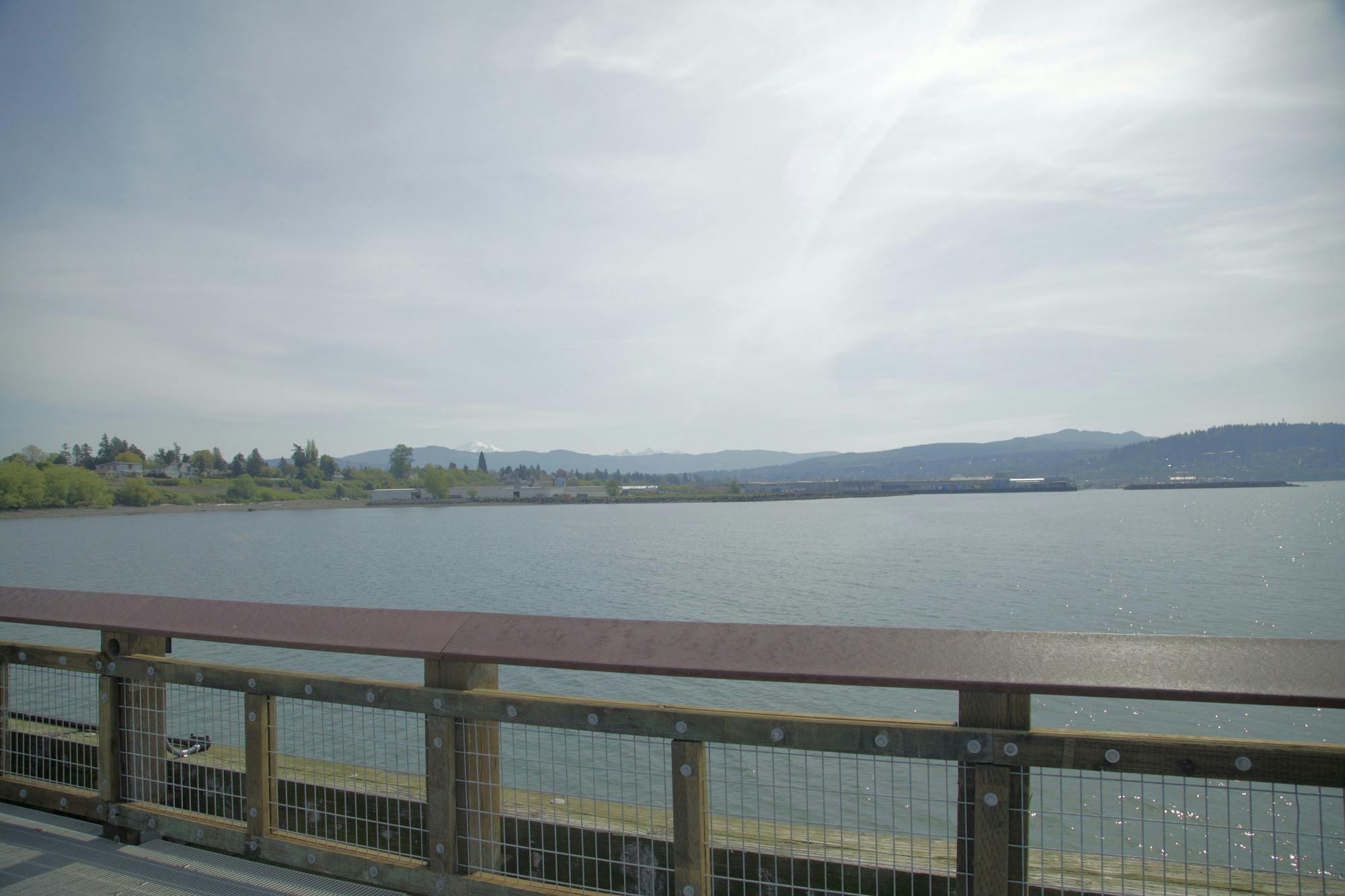 Mt Baker in distance