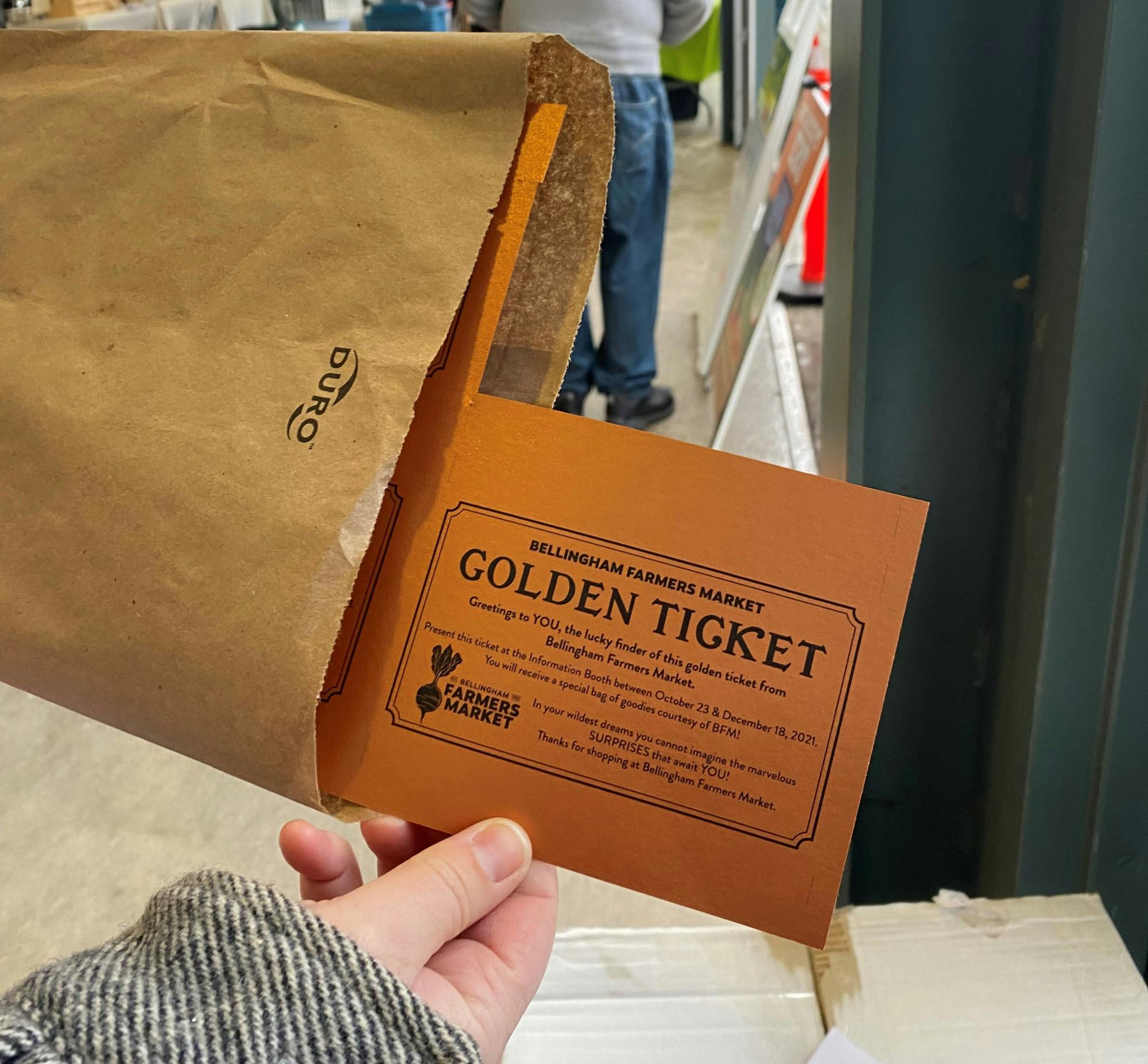 THE GOLDEN TICKET PROGRAM 