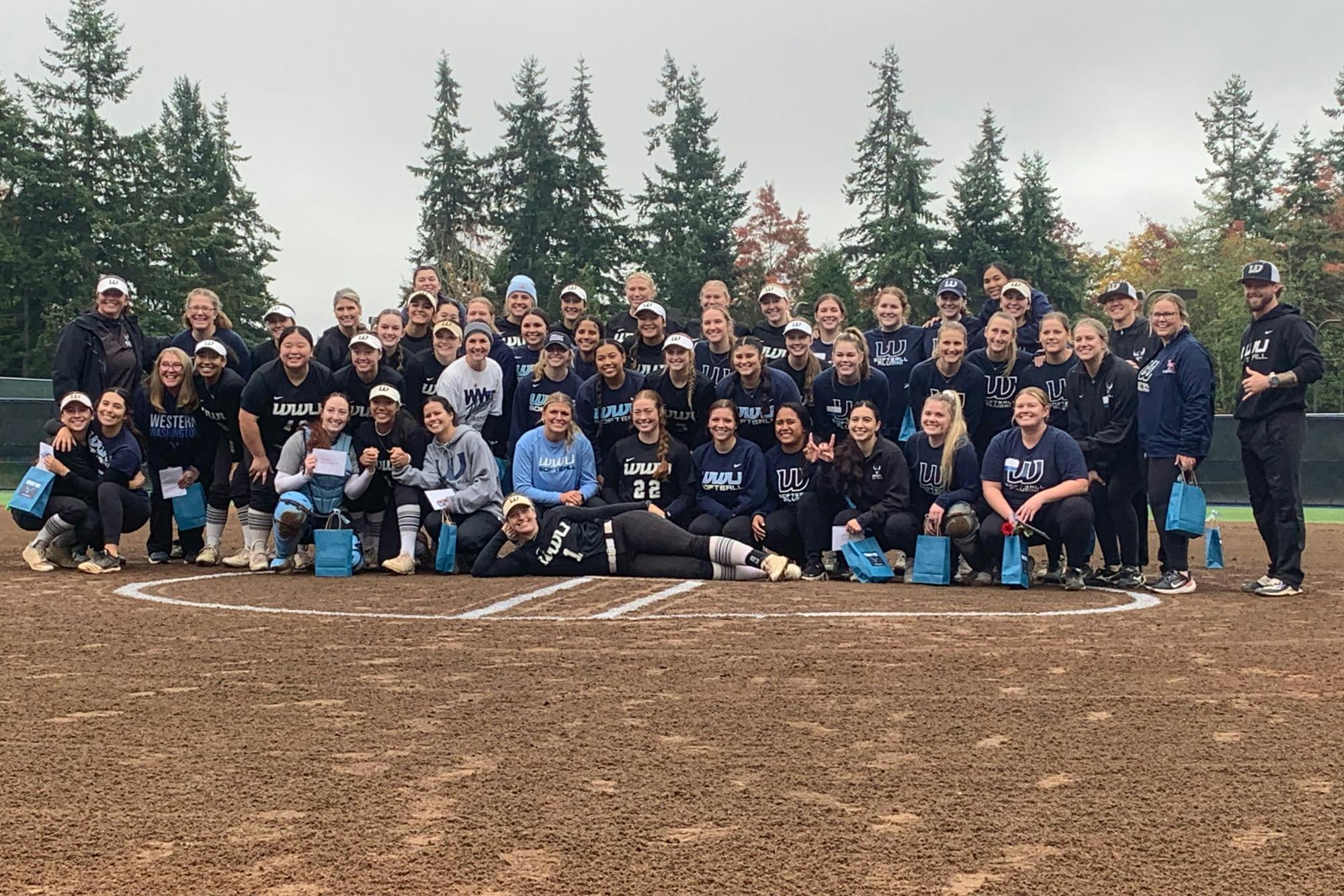 Softball alumni game