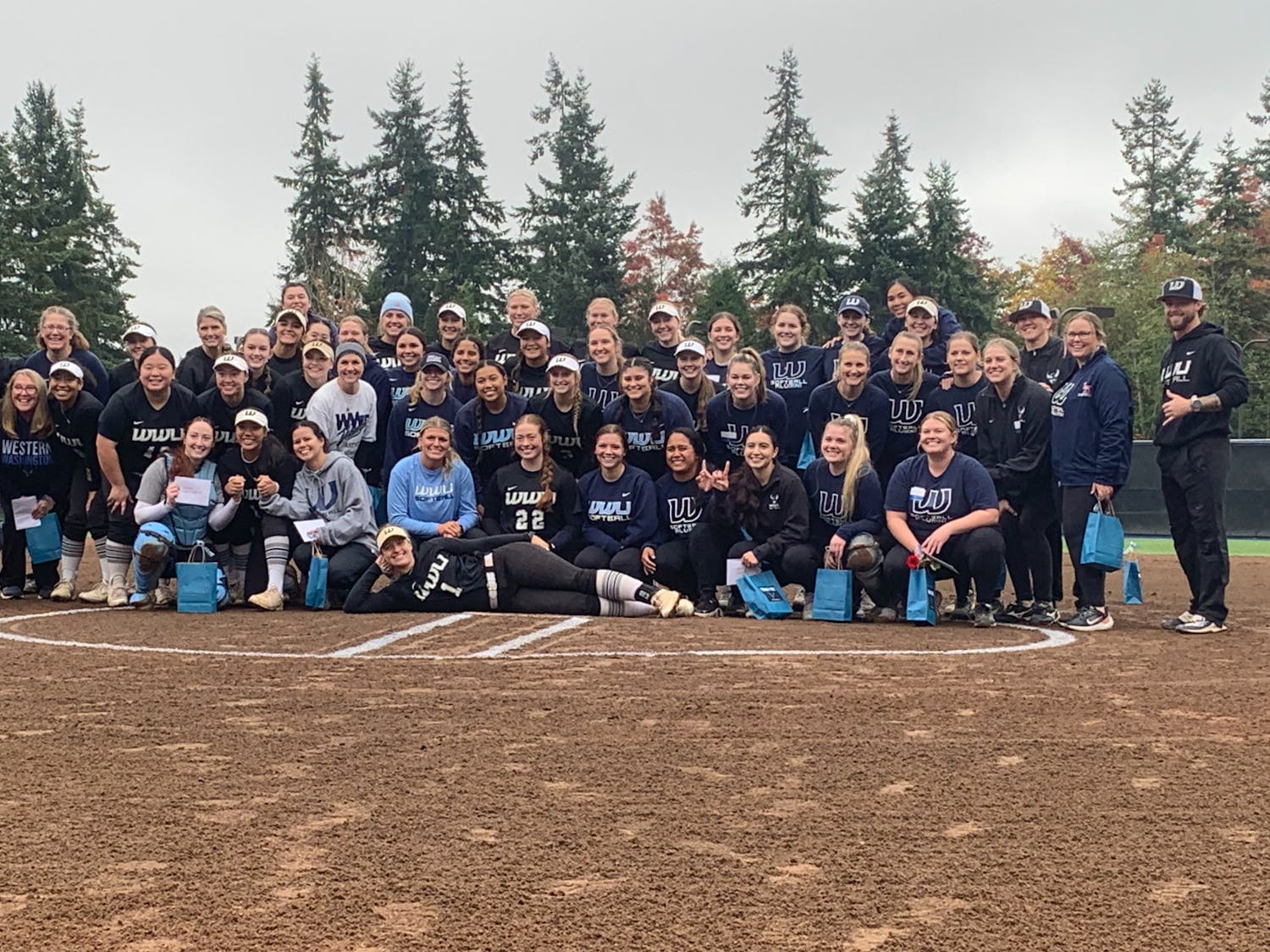 Softball alumni game