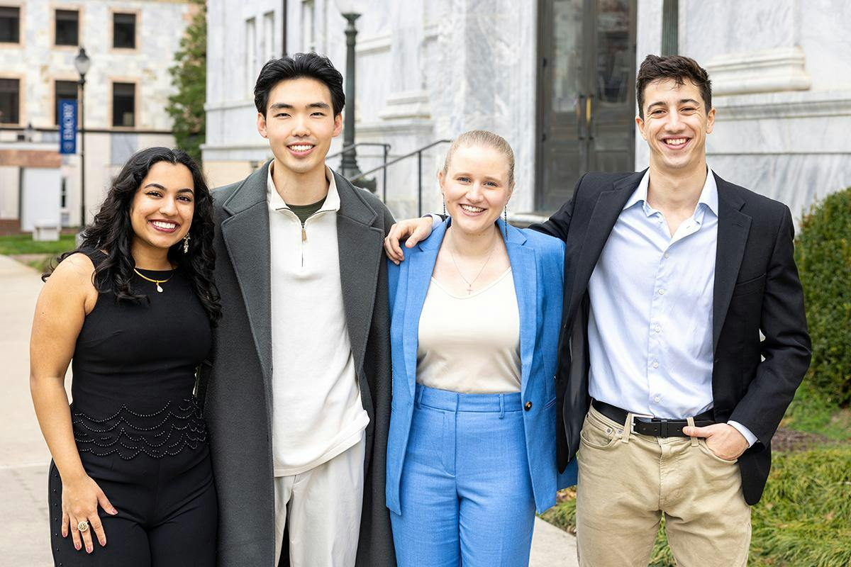 Emory awards 2026 Bobby Jones Scholarship to four seniors - The Emory Wheel