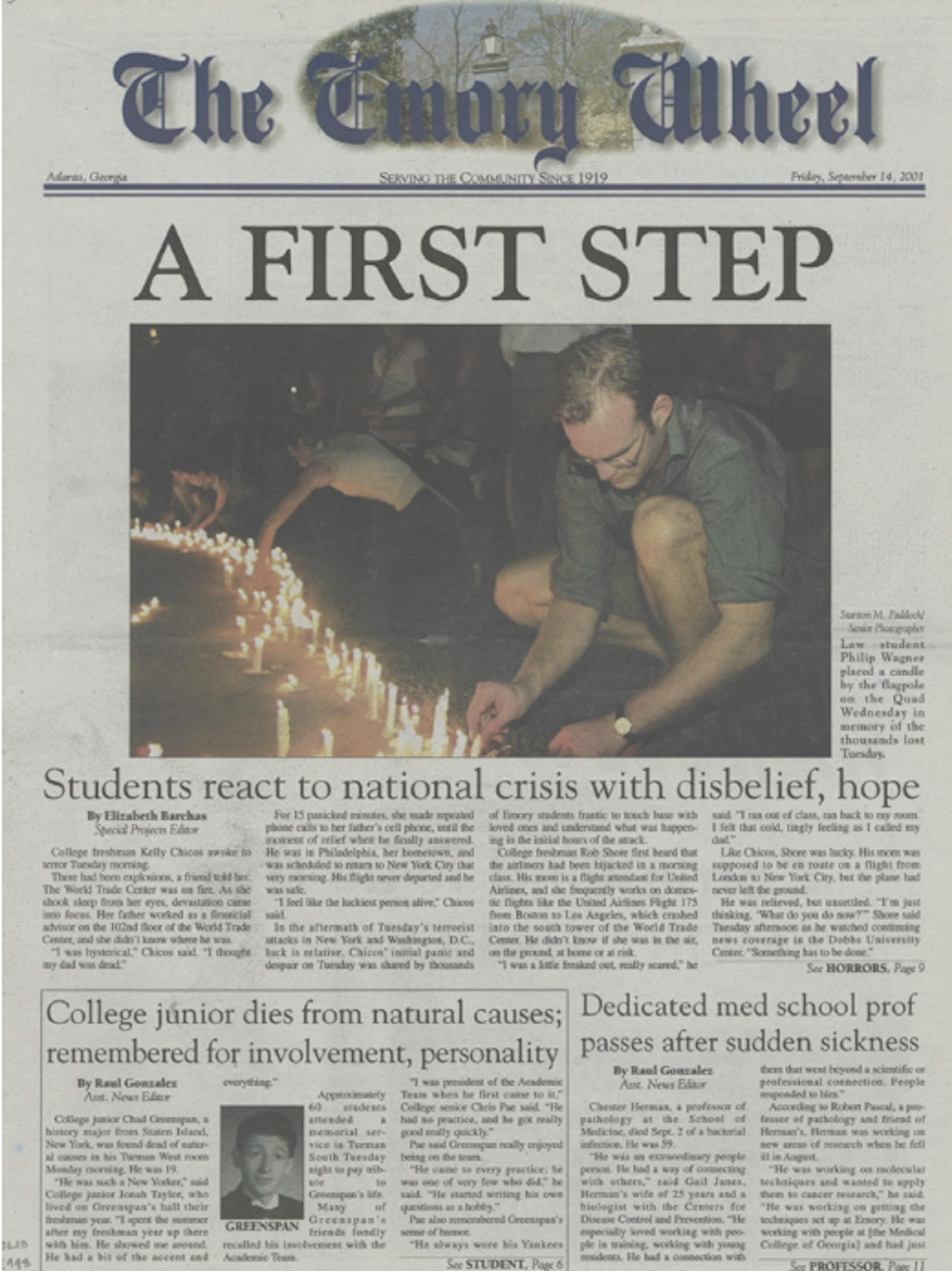 9/11 front cover