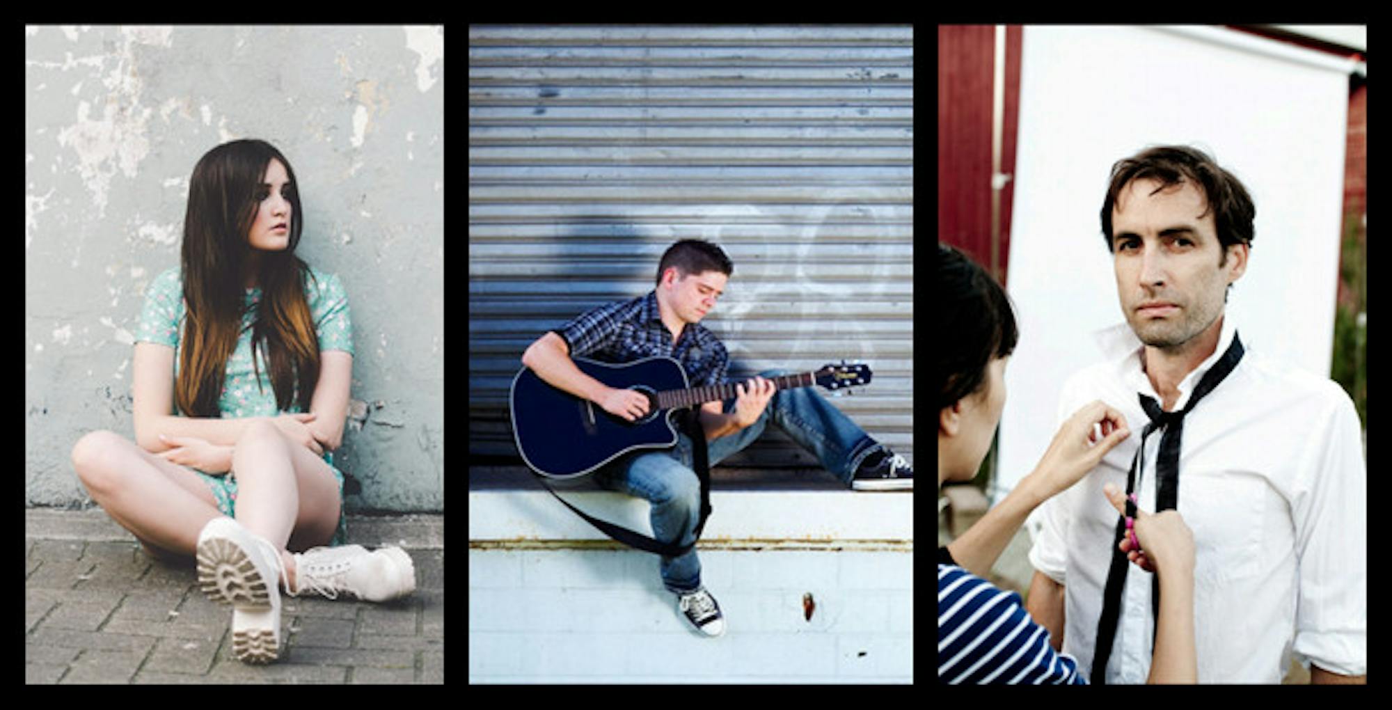 Lauren Aquilina (left), Jesse Bonanno (center) and Andrew Bird (right) are three musicians that you need to check out. | All photos courtesy of the artists