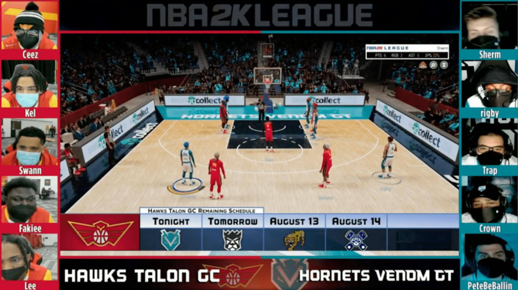 Photo-2-Game-1-Hawks-Talon-Gaming-and-Hornets-Venom-GT-NBA-2K-League-1024x573