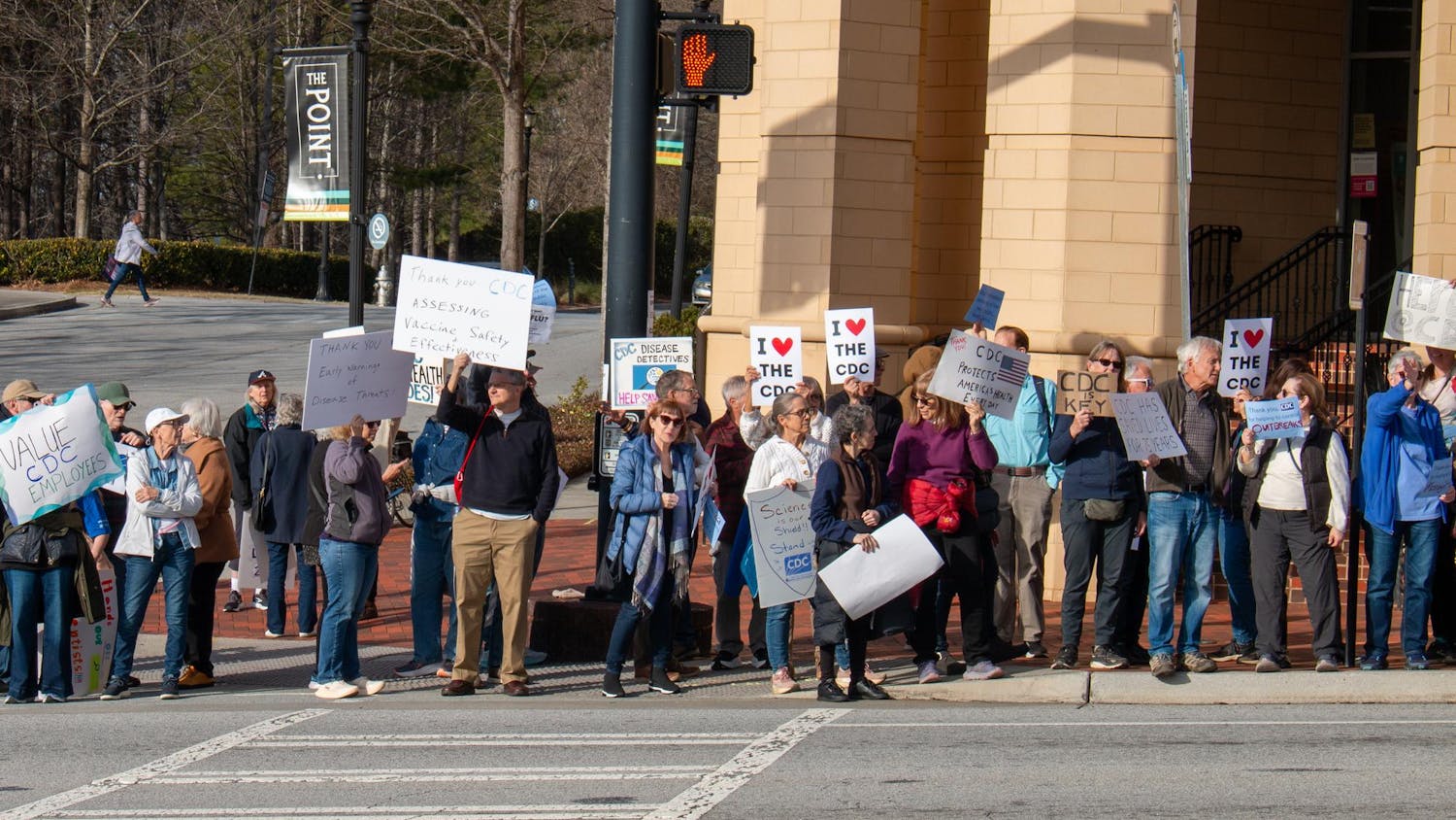 Protest Outside CDC 2/19
