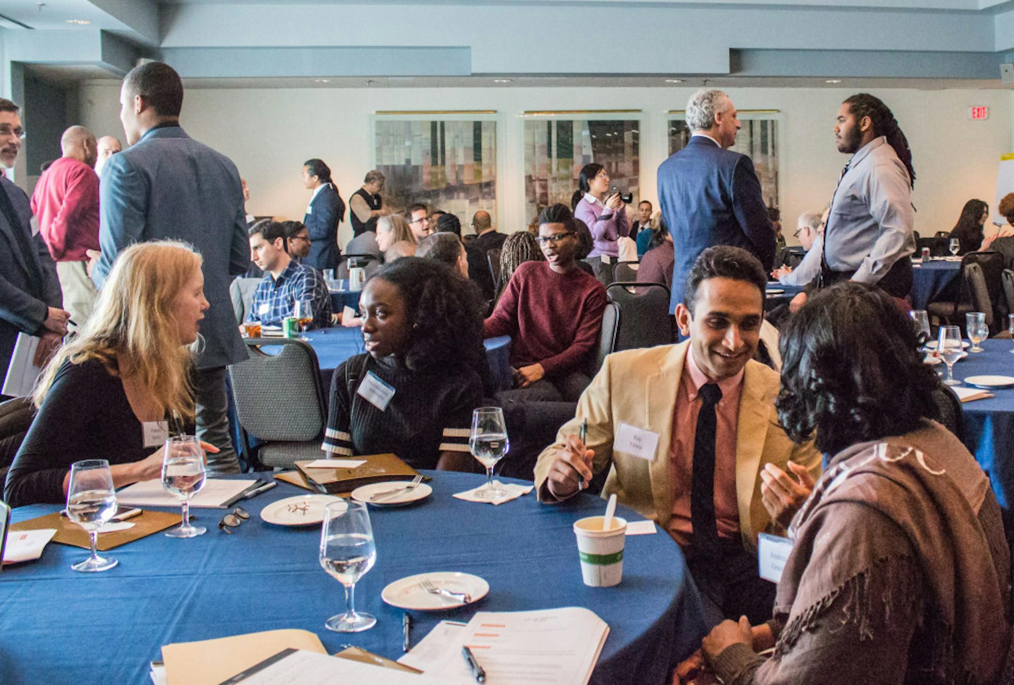 Emory administrators, faculty, staff and student activists deliberate potential solutions to address the Black Students at Emory demands at the 6-hour Racial Justice Retreat.