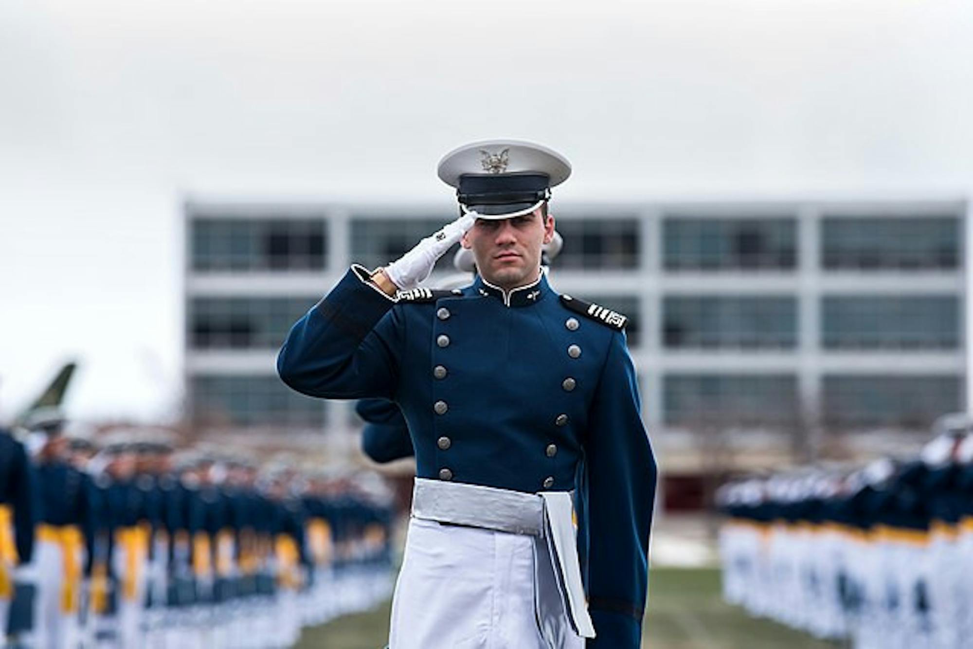 Air_Force_and_Space_Force_cadets_saluting