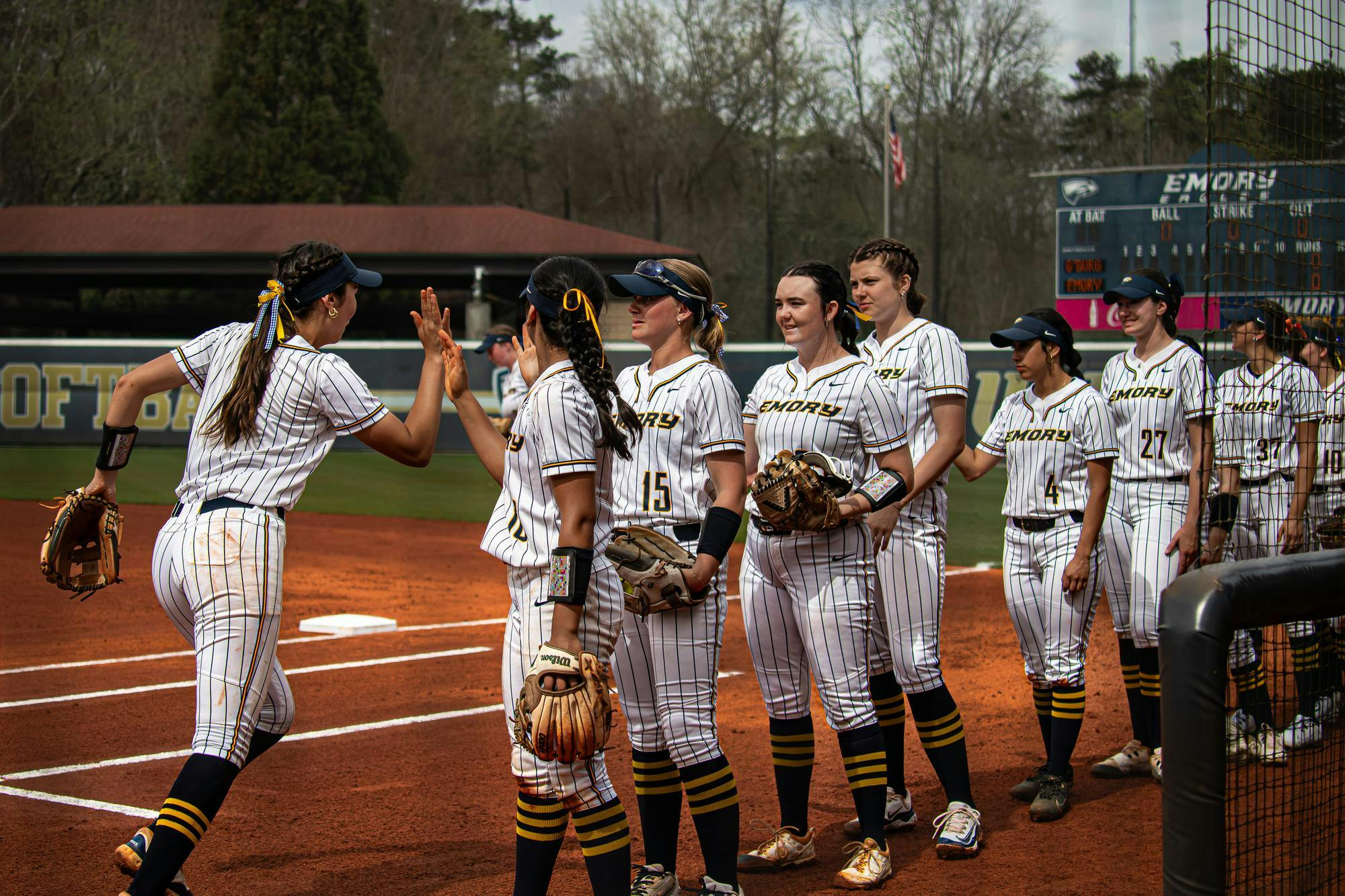 Emory softball swings high at season midpoint - The Emory Wheel