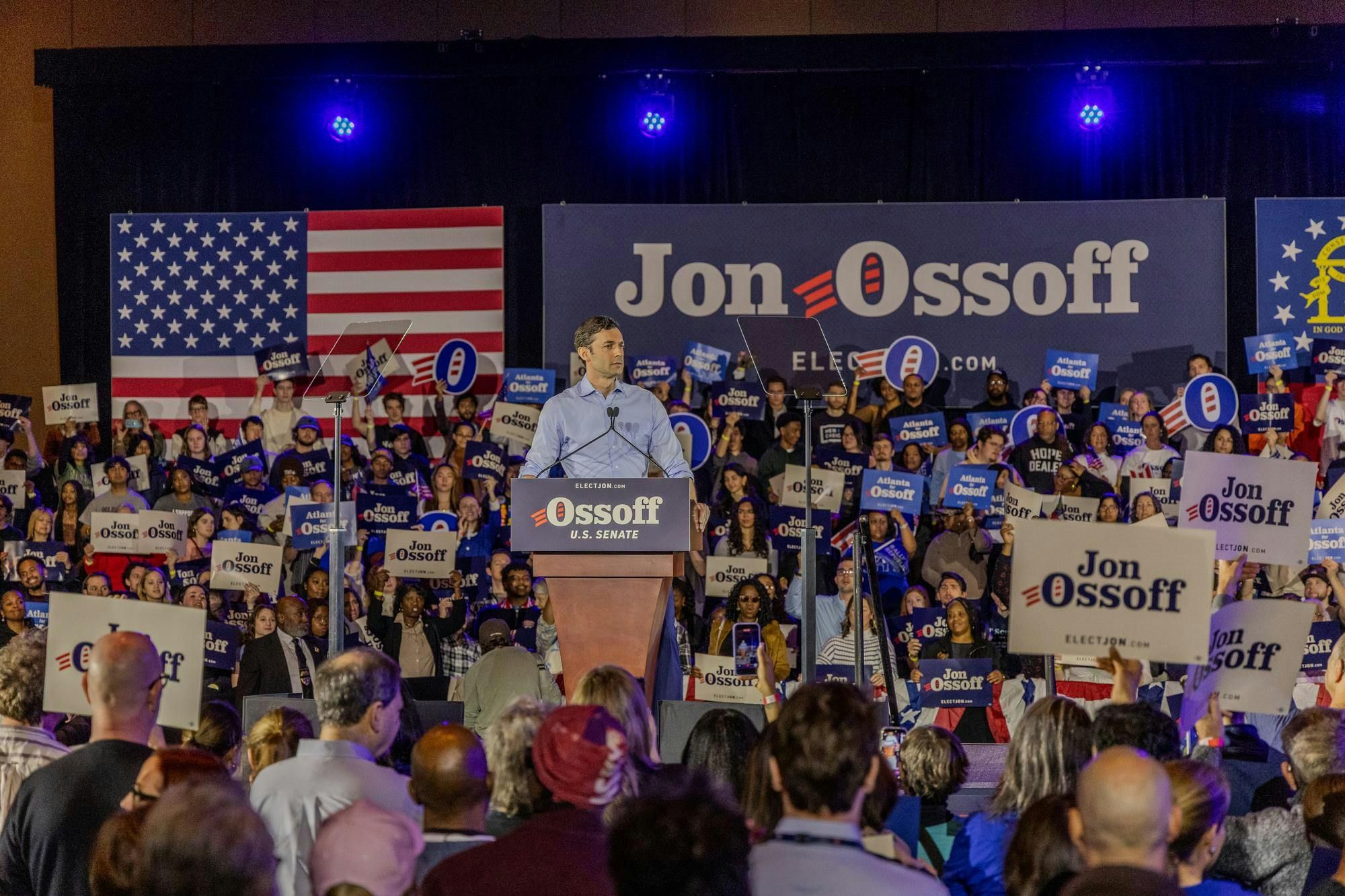 Ossoff Rally