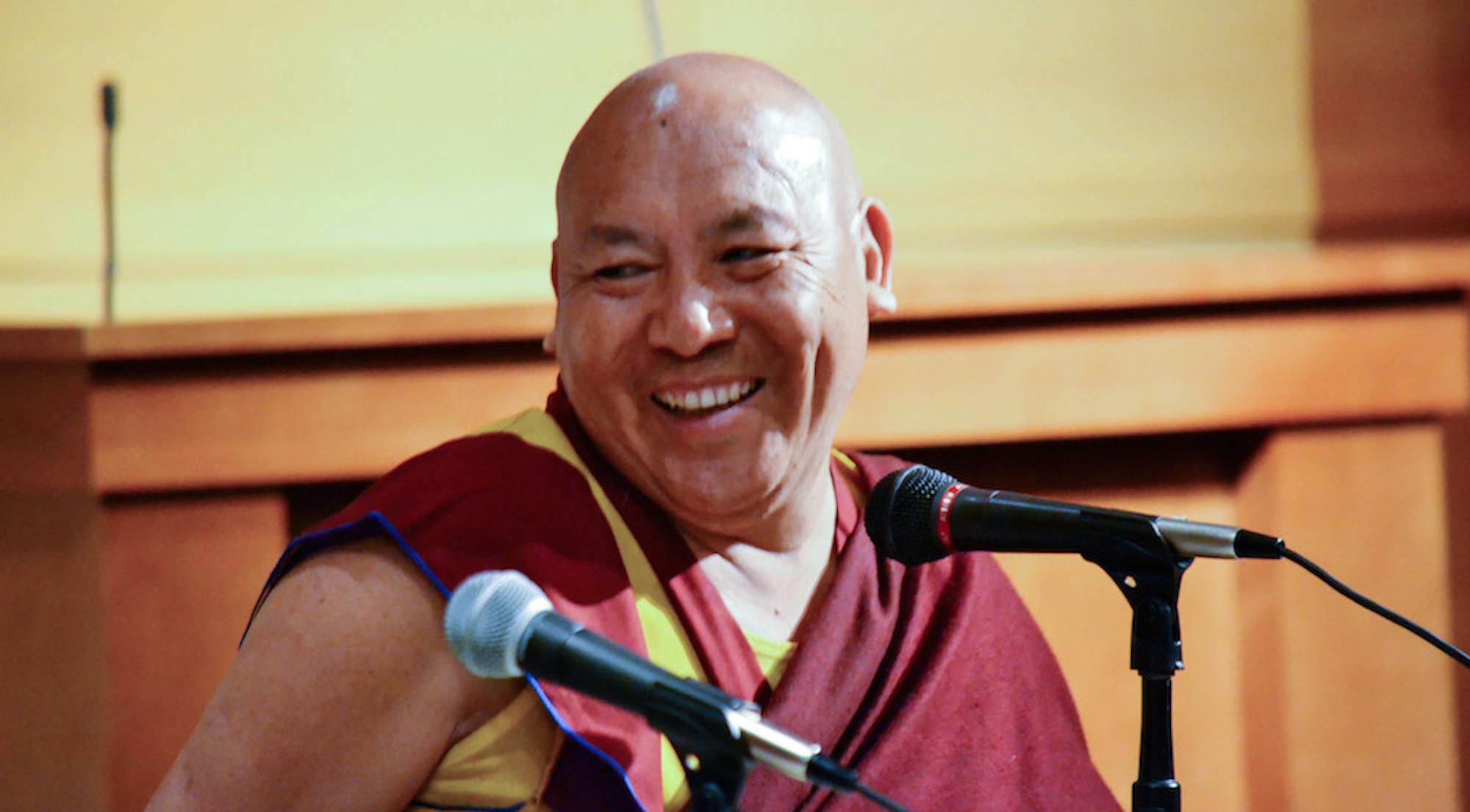 Geshe Lhakdor. | Photo by Erin Baker.