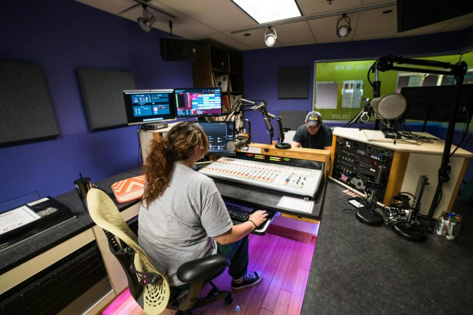 WWSU Radio Station | Photo by Soham Parikh | The Wright State Guardian