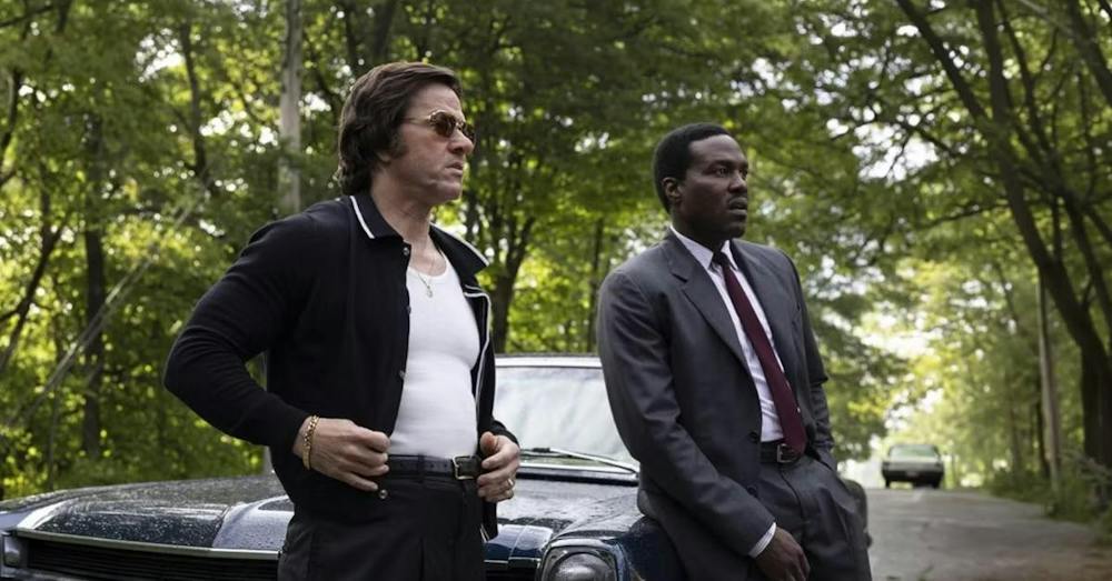 Mark Wahlberg and Yahya Abdul-Mateen II in "By Any Means," courtesy of Paramount Pictures