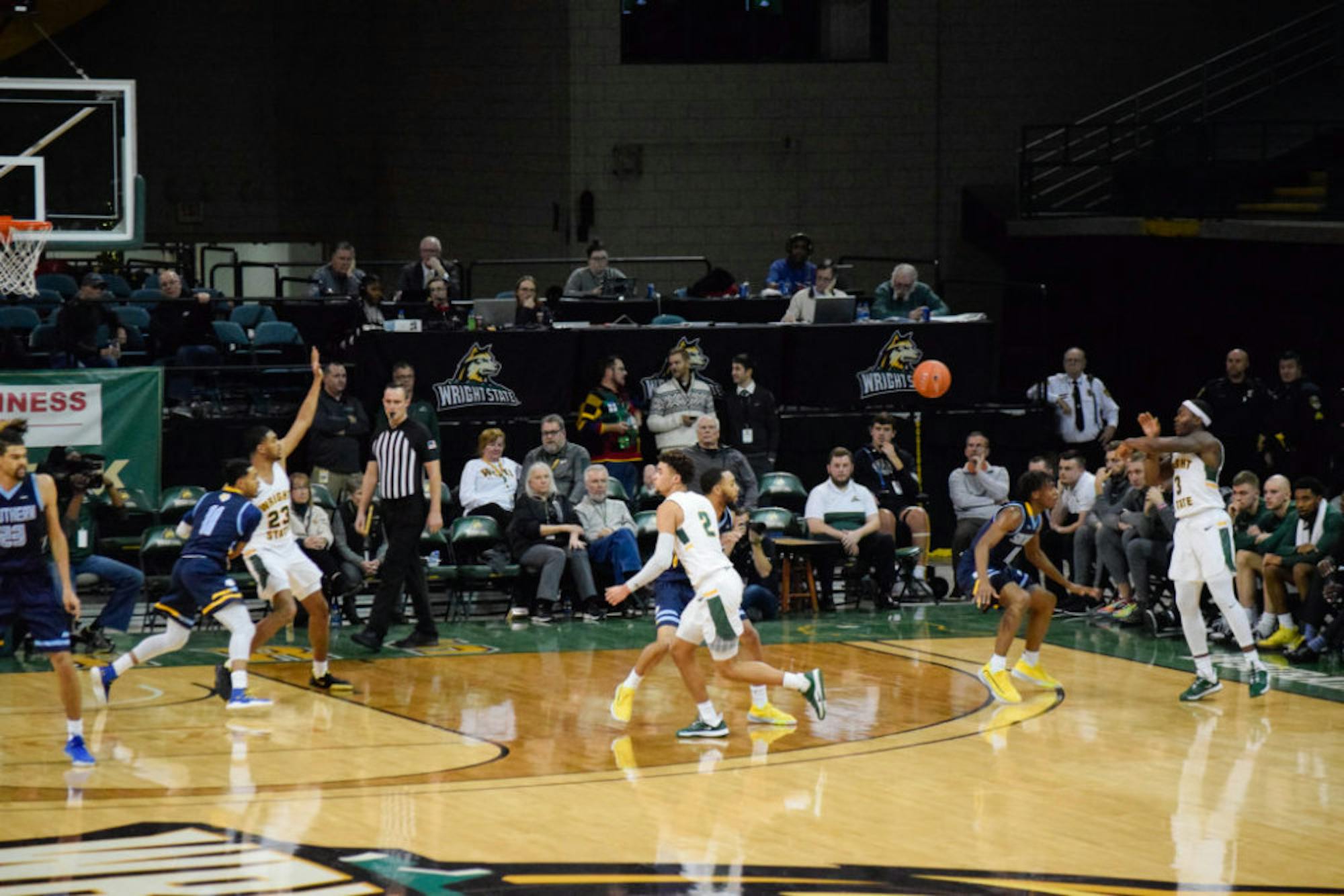 Wright State vs. Southern University Men's Basketball | Photo by Jessica Fugett | The Wright State Guardian