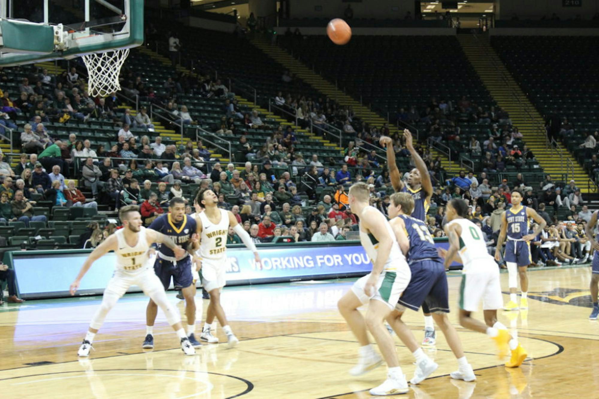 WSU vs. Kent State | Photo by Daniel Delgado | The Wright State Guardian