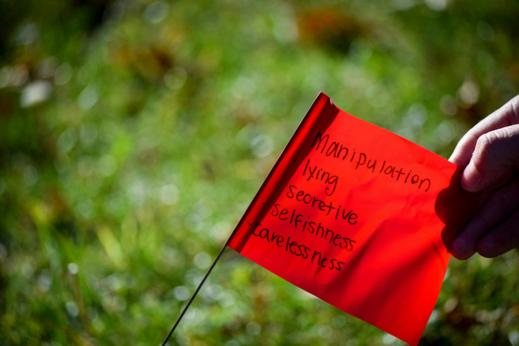 Domestic Violence Awareness Week | Photo by Jessica Fugett | The Wright State Guardian