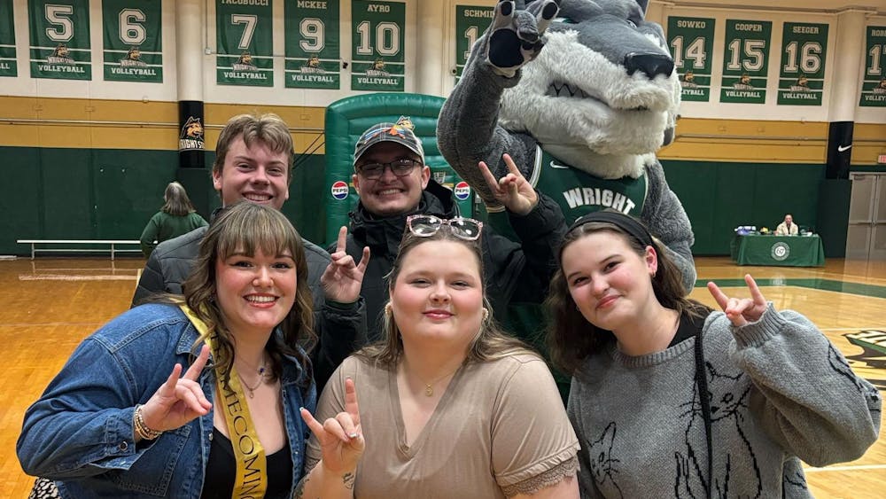 Students and Rowdy Pose