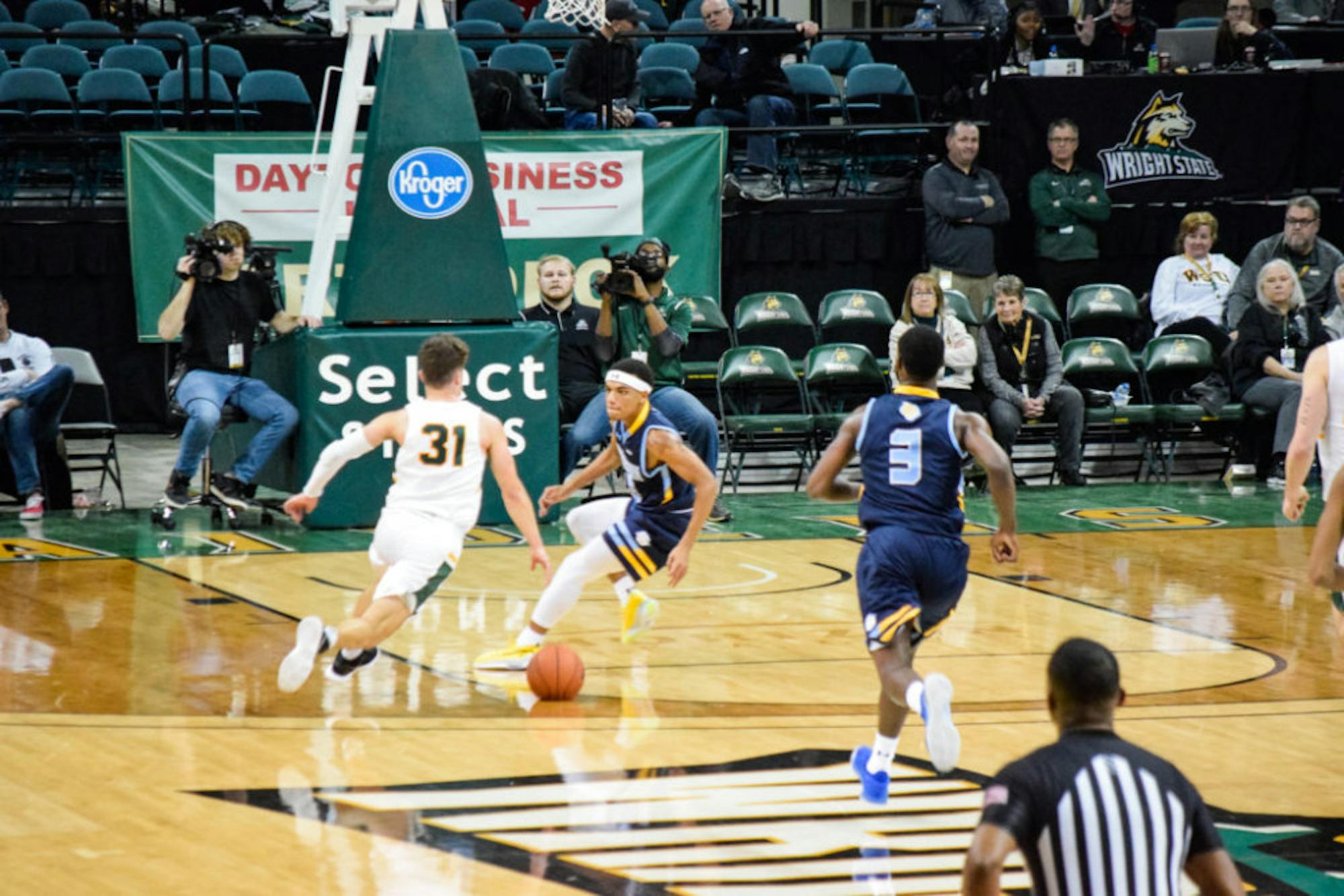 Wright State vs. Southern University Men's Basketball | Photo by Jessica Fugett | The Wright State Guardian