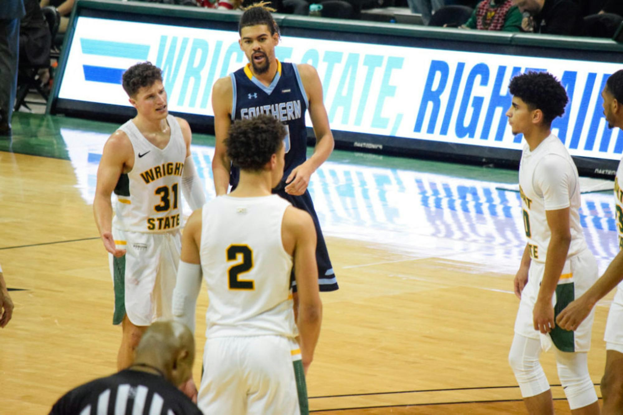 Wright State vs. Southern University Men's Basketball | Photo by Jessica Fugett | The Wright State Guardian