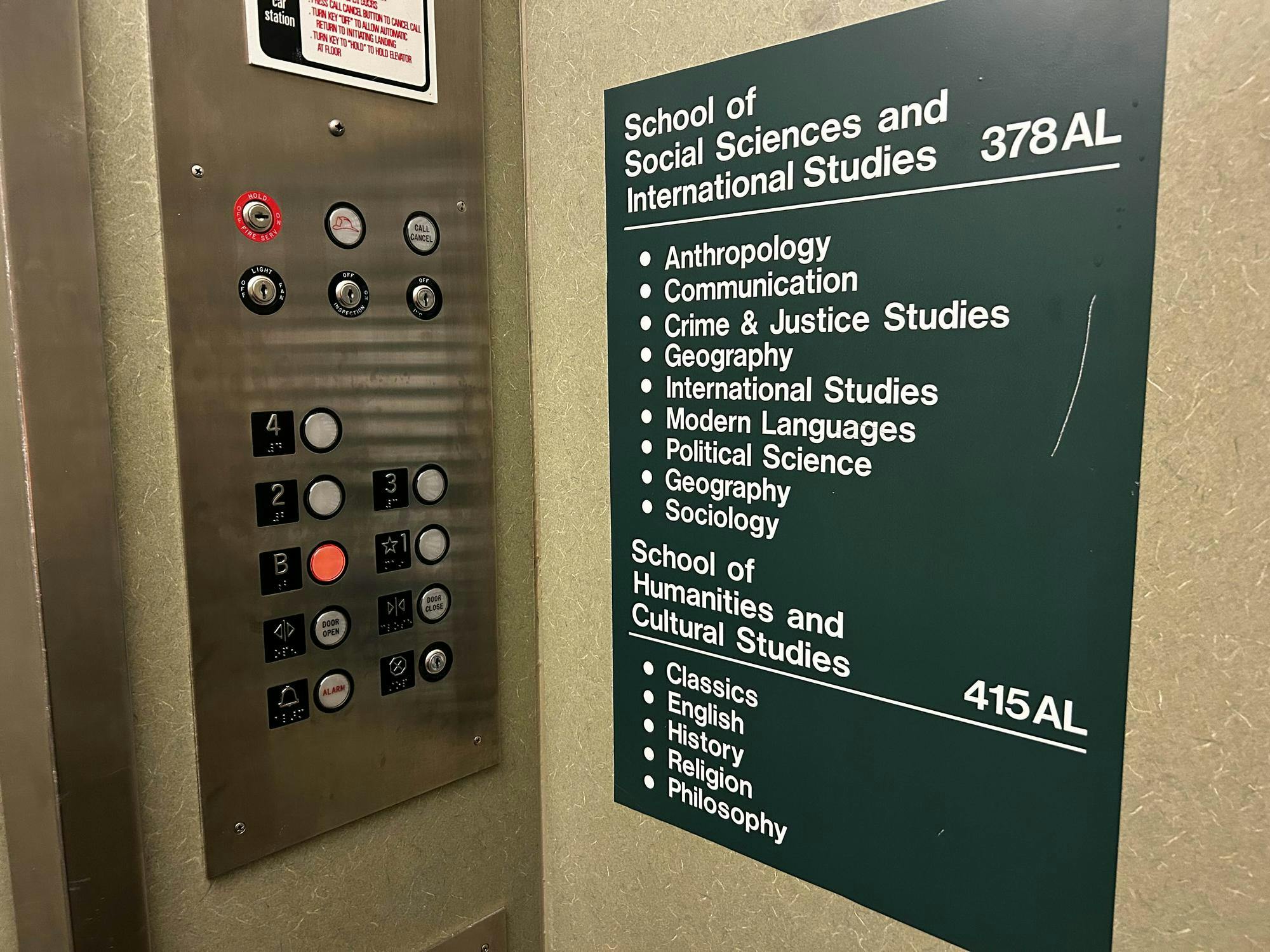 Allyn Hall Elevator