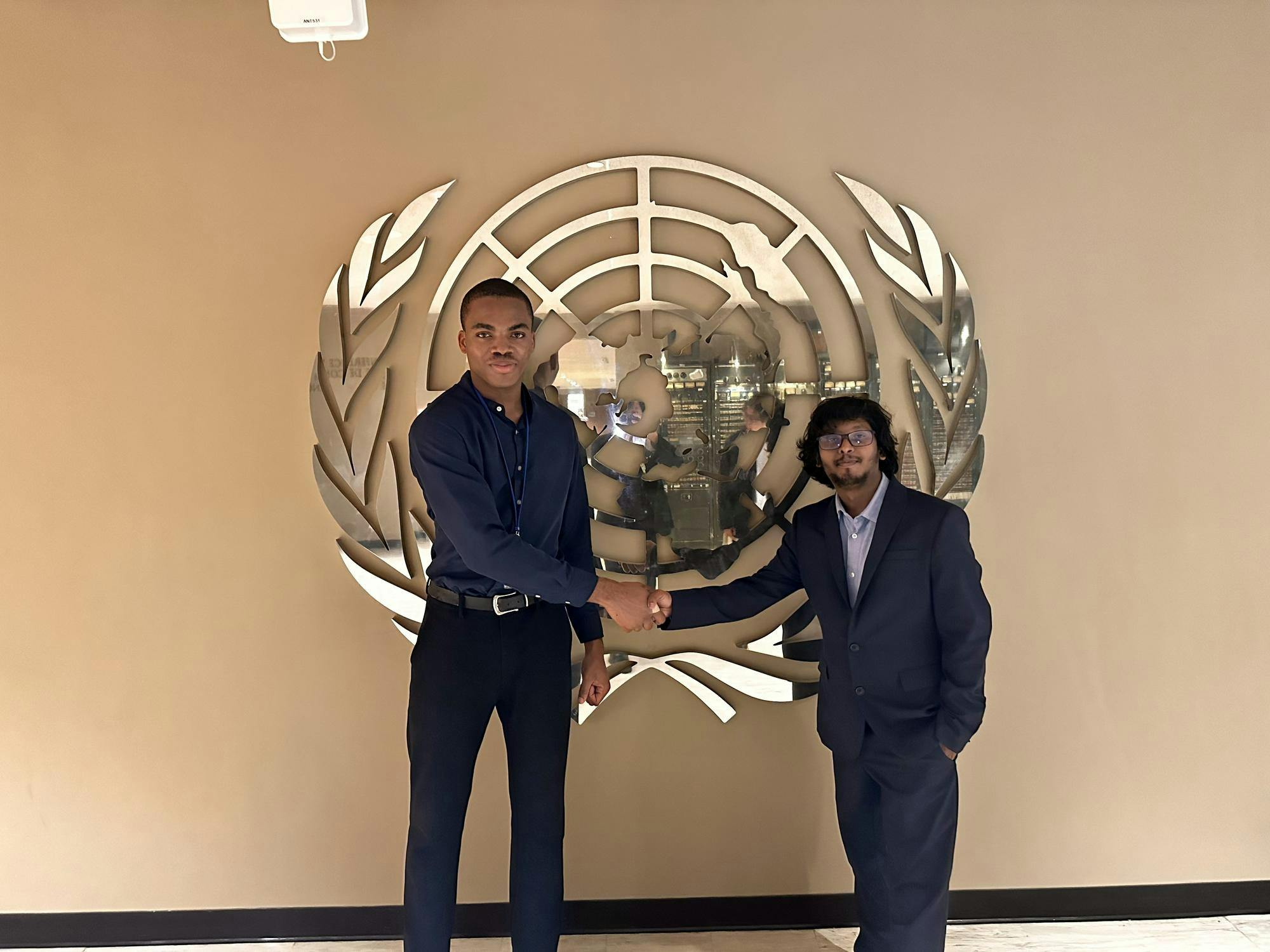 Sudipta Acharjee at UN