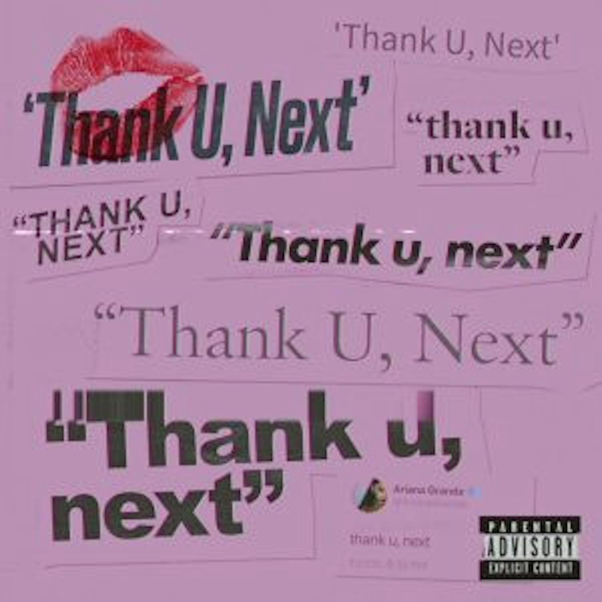 thank u, next album cover from arianagrande.fandom.com