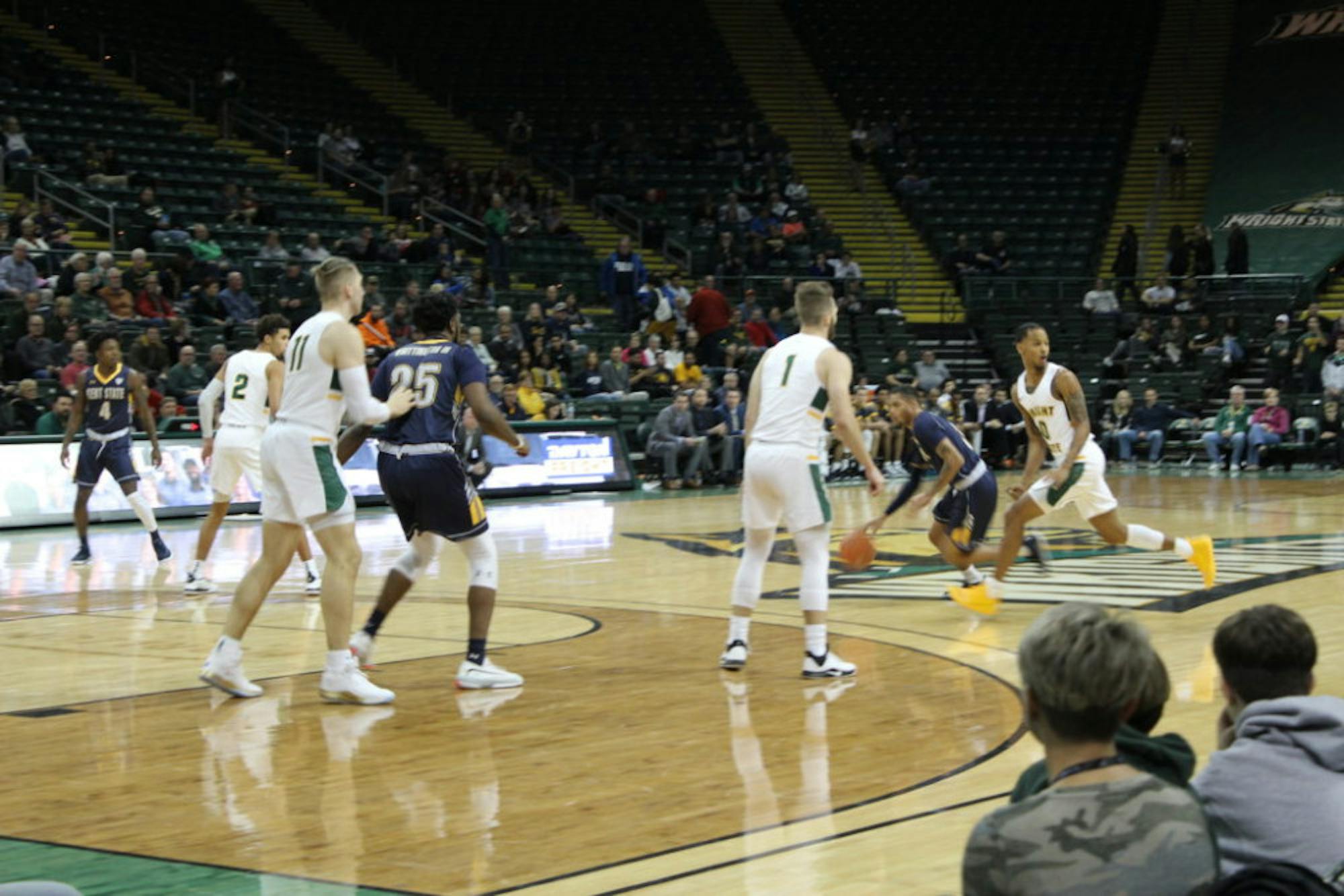 WSU vs. Kent State | Photo by Daniel Delgado | The Wright State Guardian