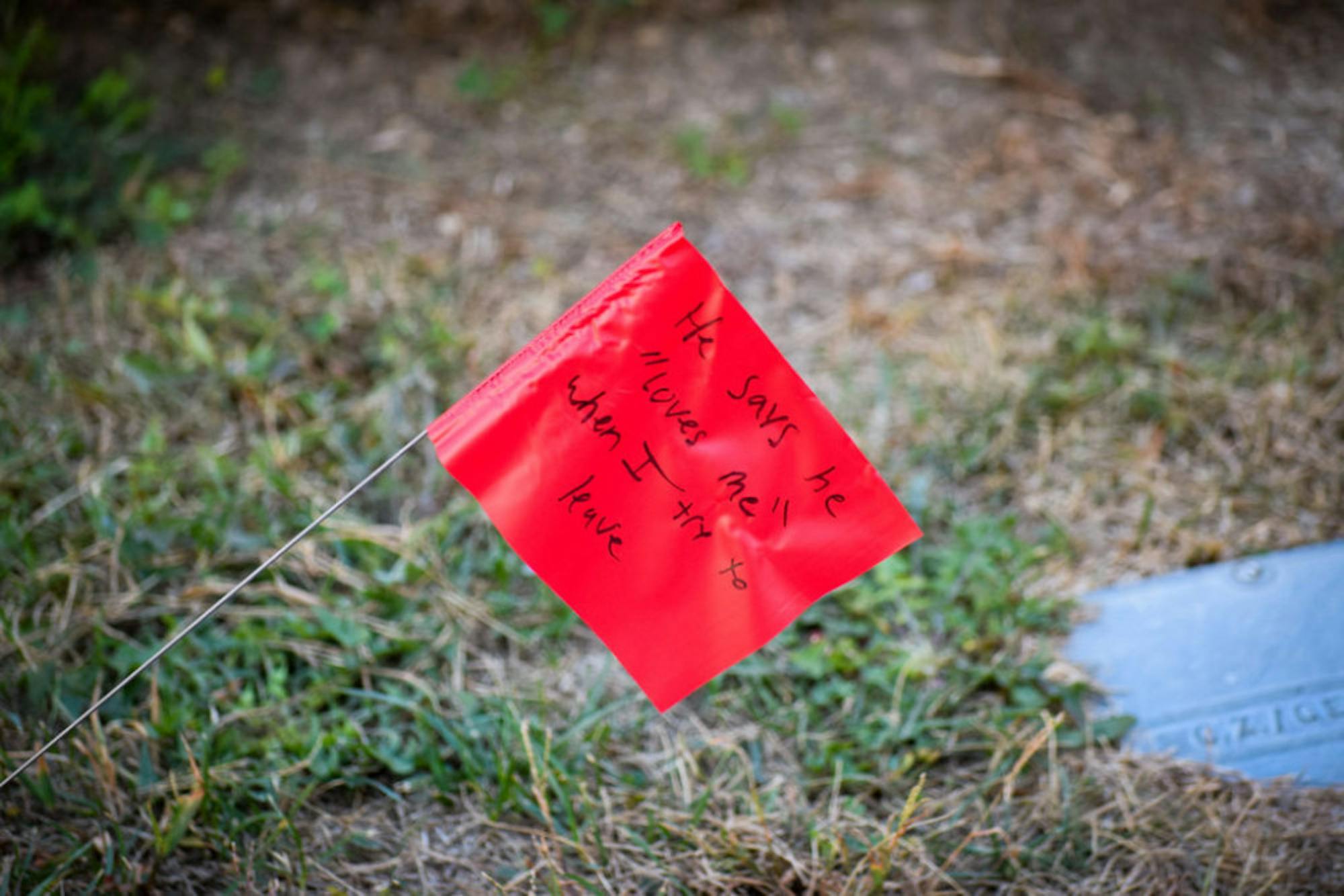 Domestic Violence Awareness Week | Photo by Jessica Fugett | The Wright State Guardian