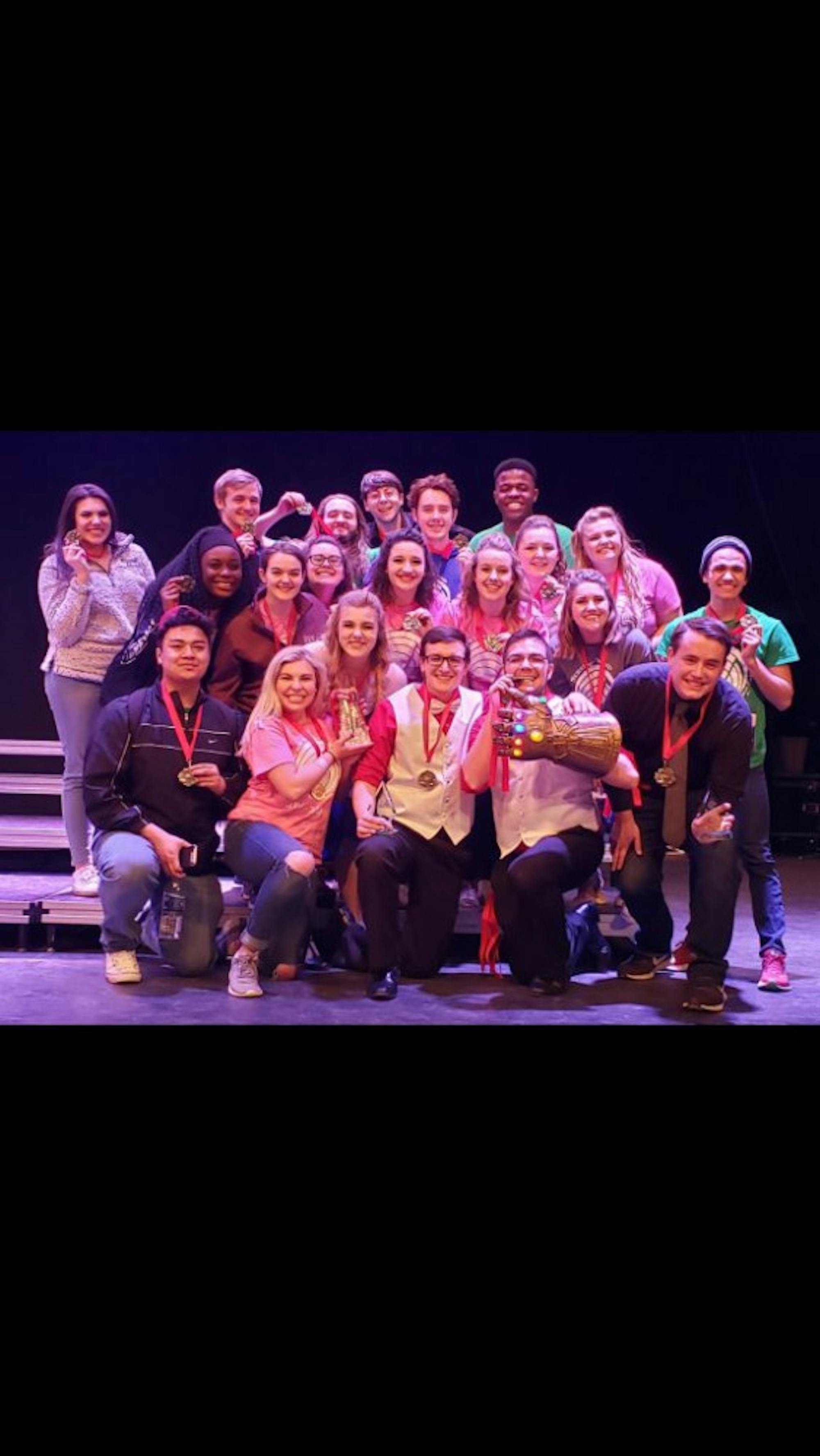 WSU Surround Sound wins collegiate show choir competition / Photograph provided by Rett Genetempo