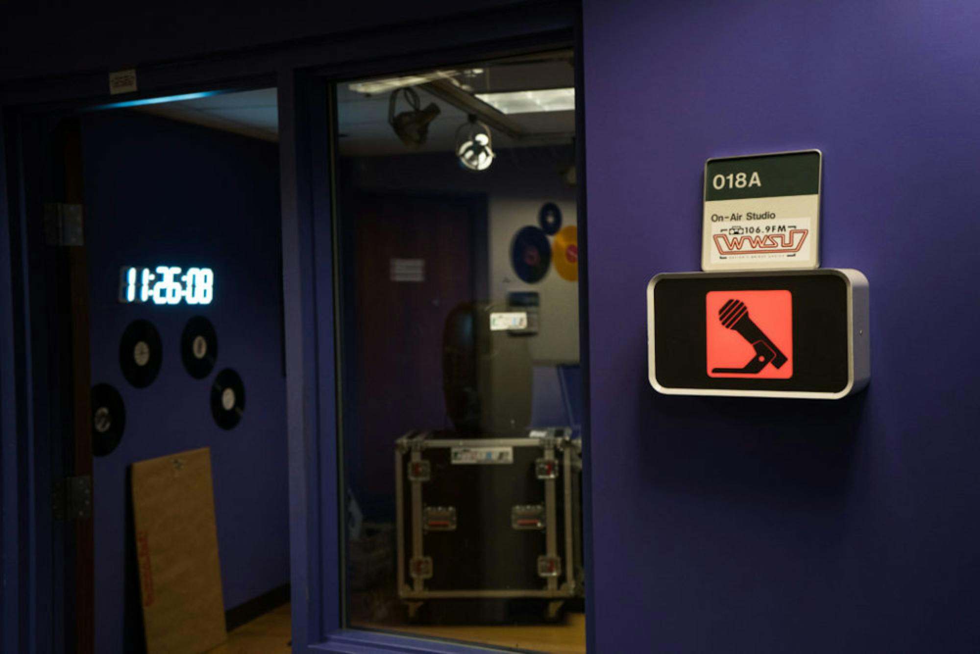 WWSU Radio Station | Photo by Soham Parikh | The Wright State Guardian
