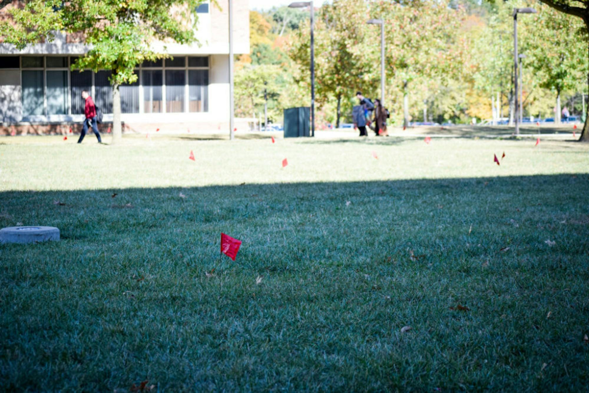 Domestic Violence Awareness Week | Photo by Jessica Fugett | The Wright State Guardian