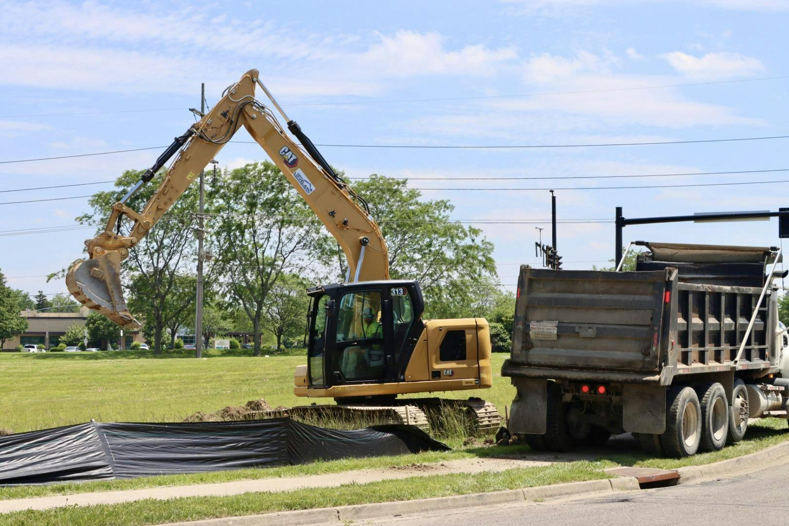 Construction at Wright State 