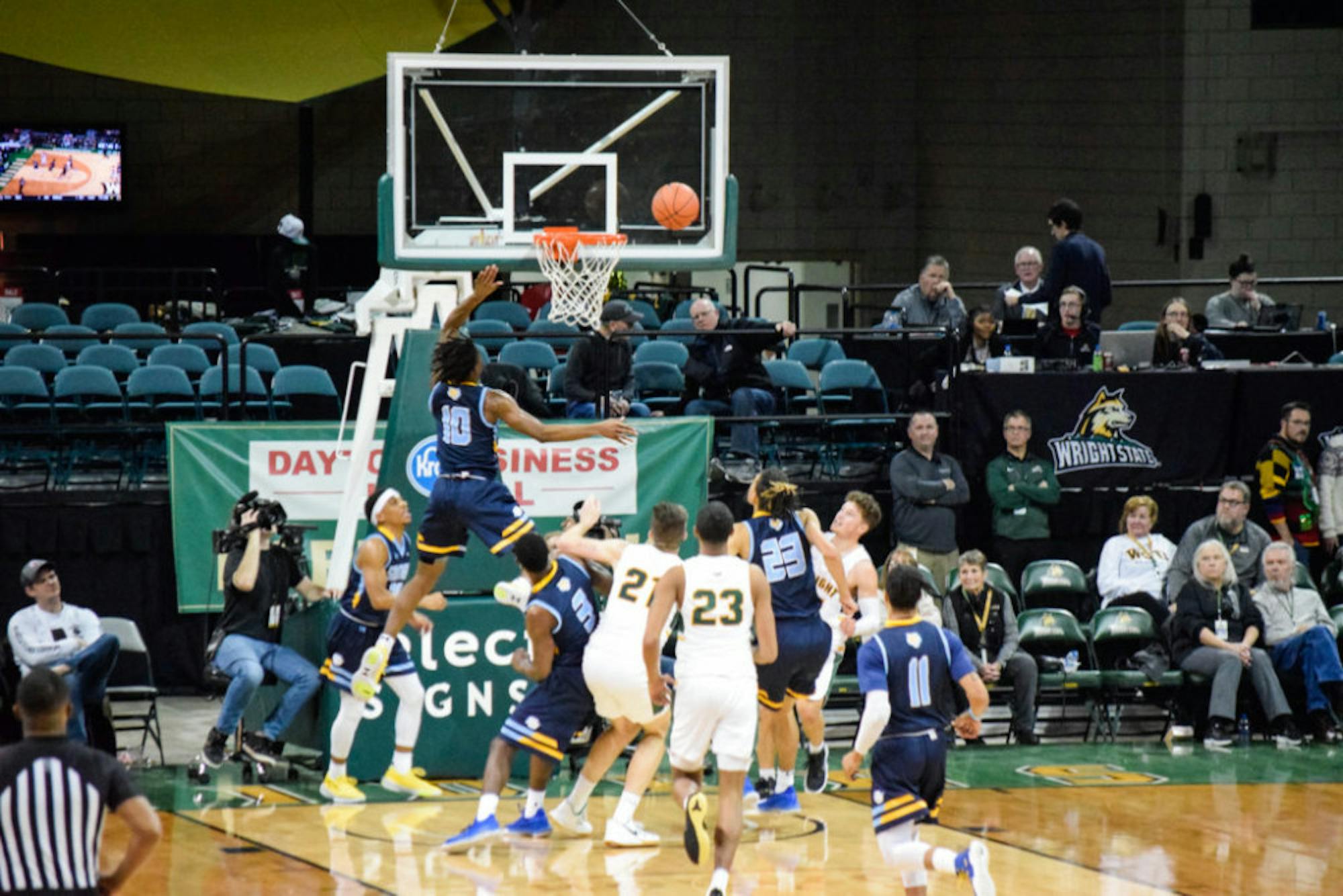 Wright State vs. Southern University Men's Basketball | Photo by Jessica Fugett | The Wright State Guardian