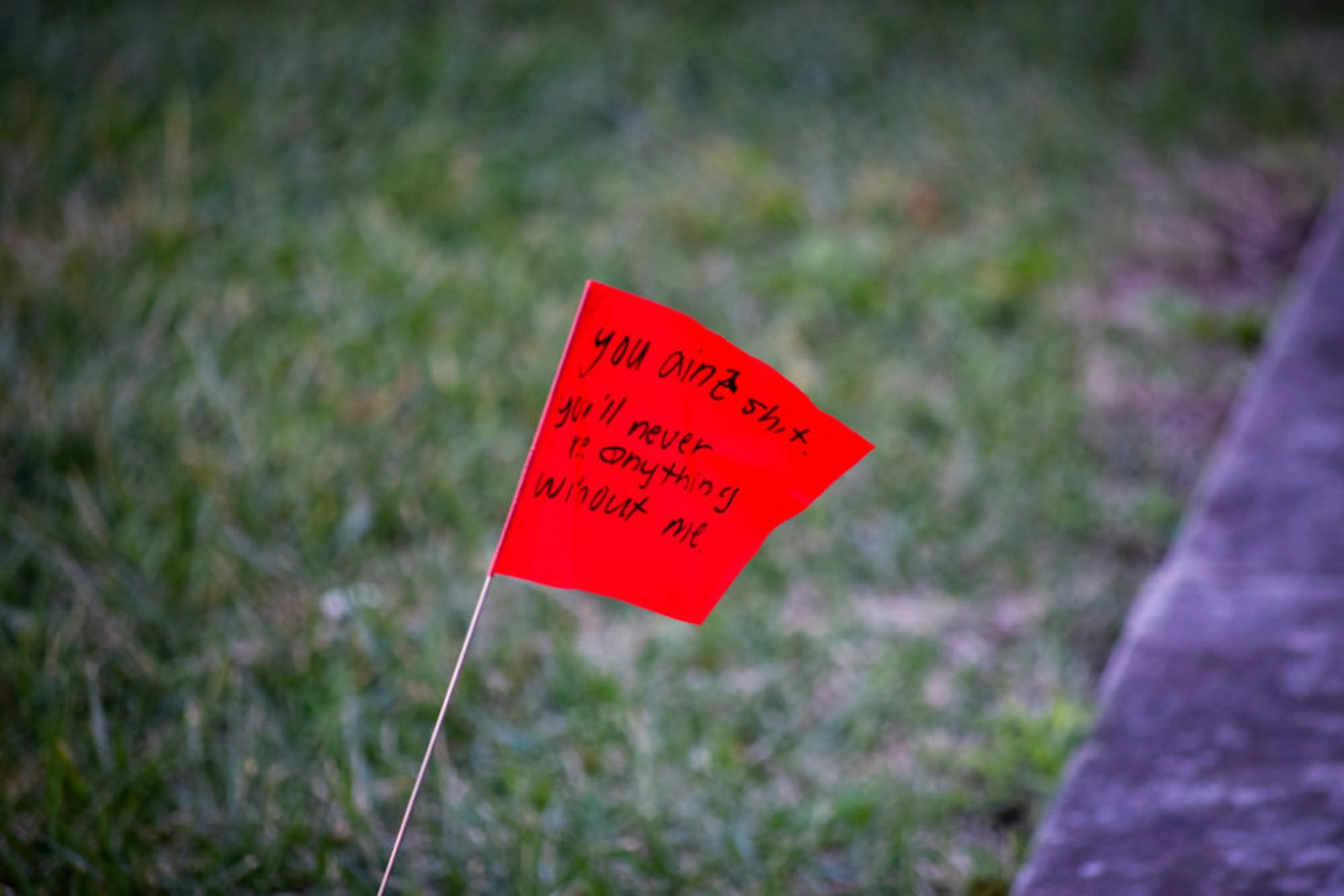 Domestic Violence Awareness Week | Photo by Jessica Fugett | The Wright State Guardian