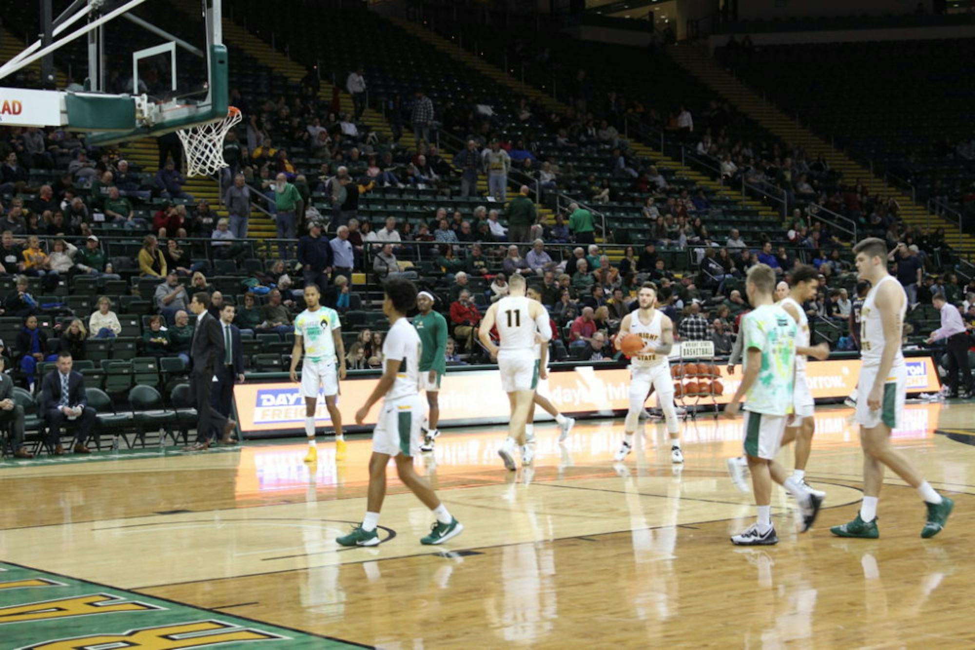 WSU vs. Kent State | Photo by Daniel Delgado | The Wright State Guardian