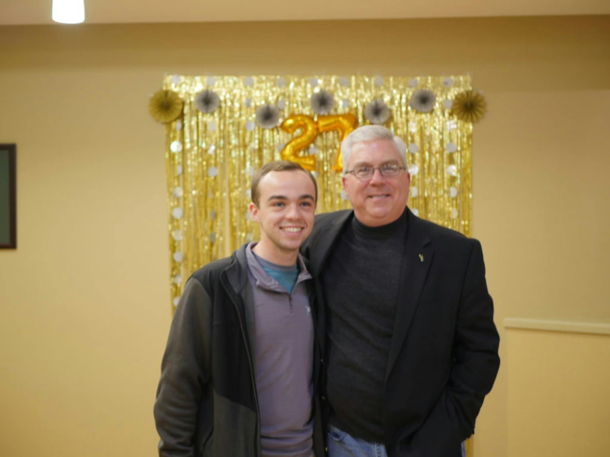 Gary Dickstein farewell party | Photo by Sarah Cavender | The Wright State Guardian