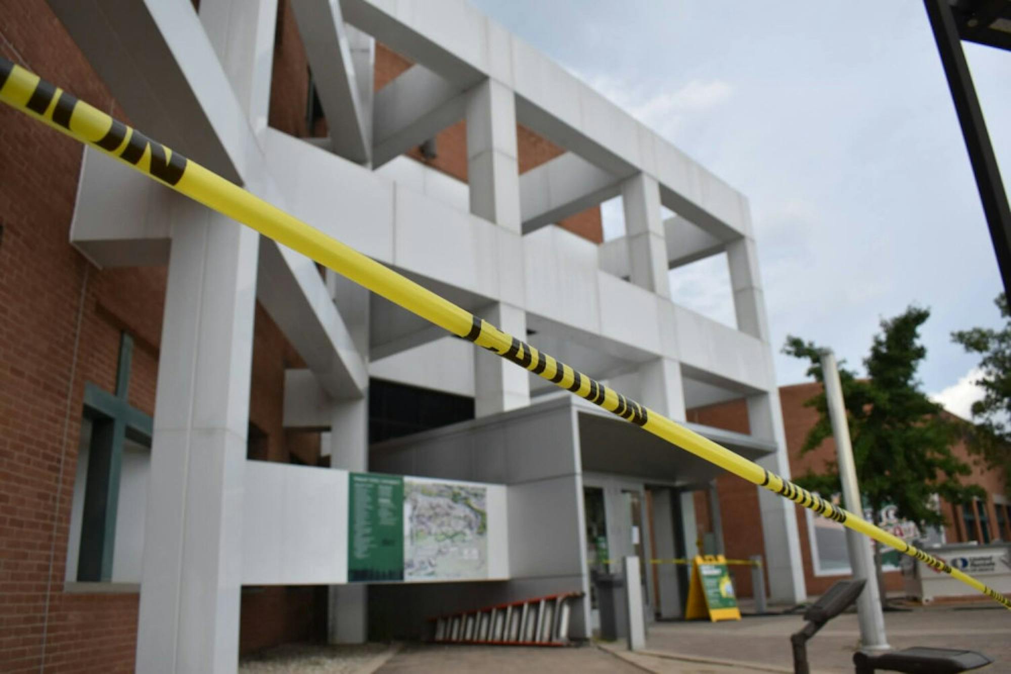 Student Union closure | Photo by Christian Peters | The Wright State Guardian