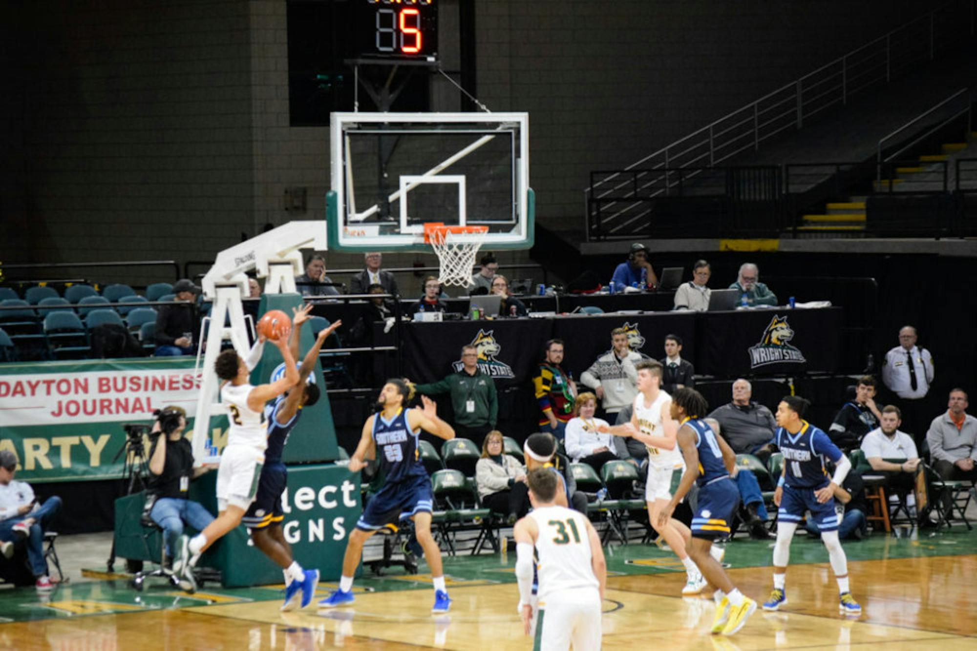 Wright State vs. Southern University Men's Basketball | Photo by Jessica Fugett | The Wright State Guardian