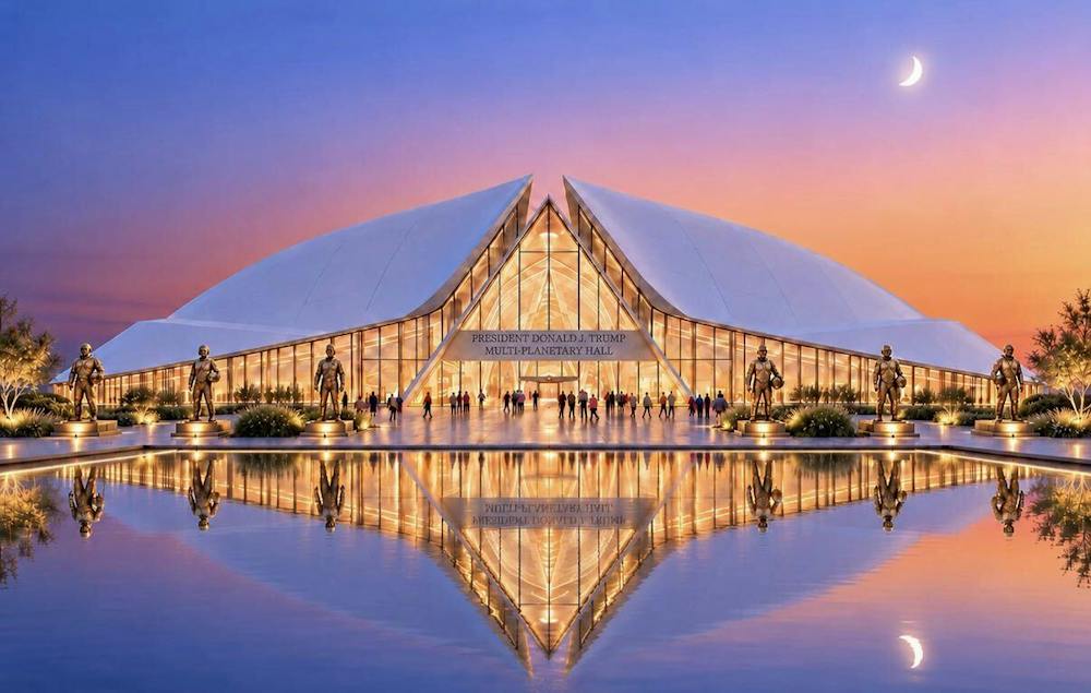 President Donald J. Trump Multi-Planetary Hall 