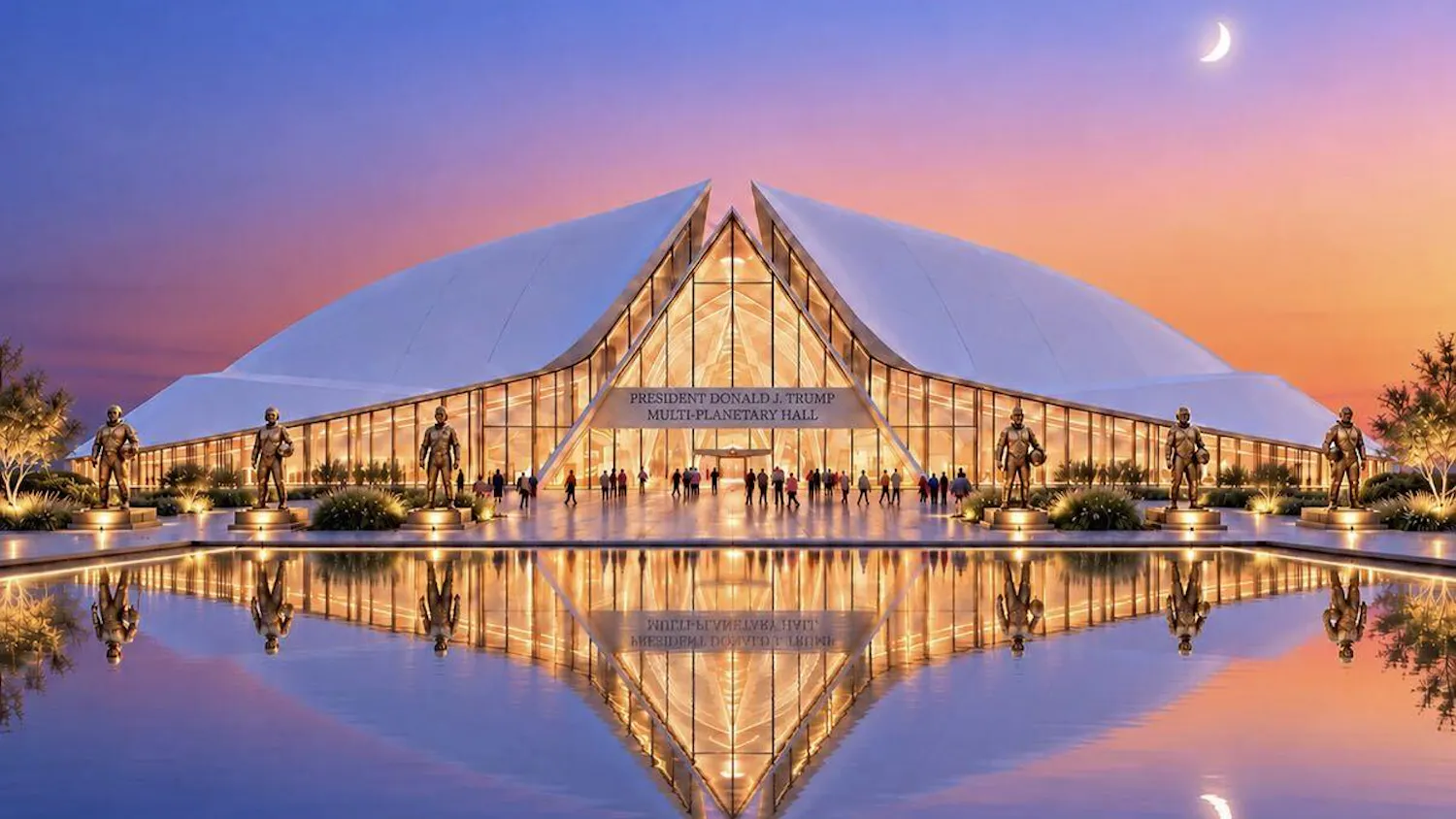 President Donald J. Trump Multi-Planetary Hall