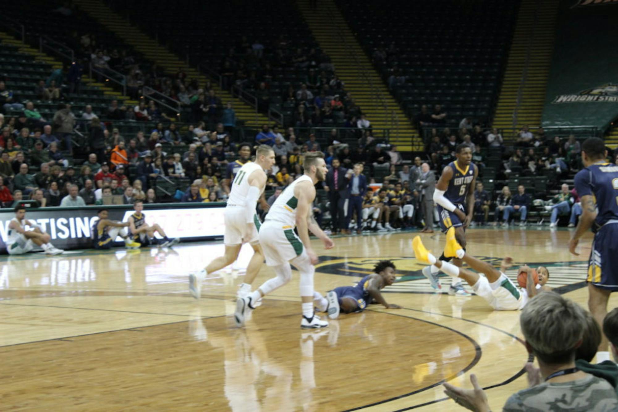 WSU vs. Kent State | Photo by Daniel Delgado | The Wright State Guardian