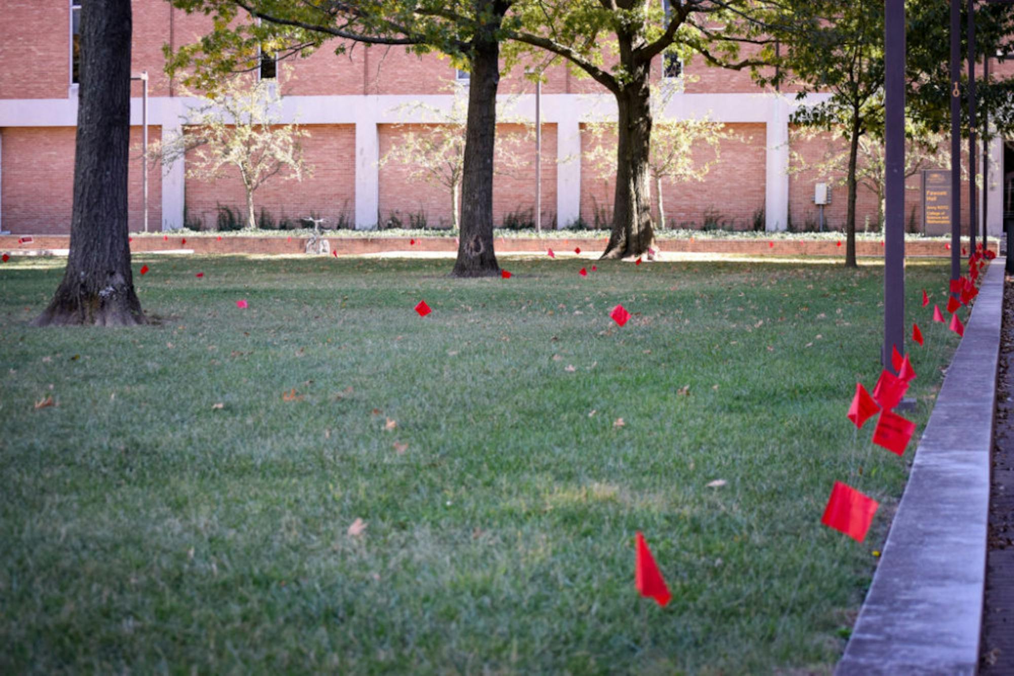 Domestic Violence Awareness Week | Photo by Jessica Fugett | The Wright State Guardian