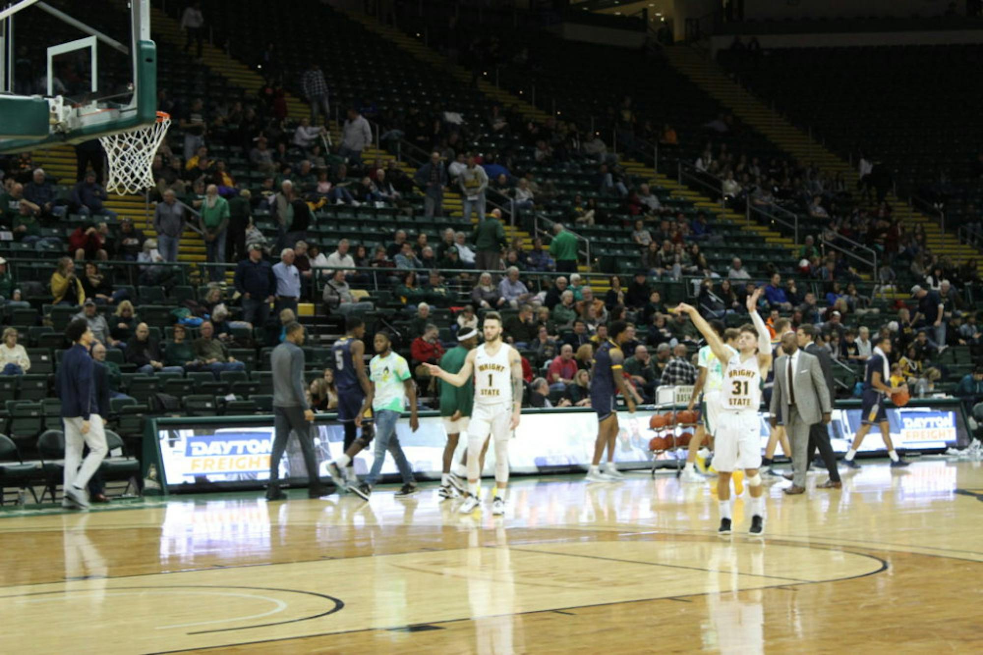 WSU vs. Kent State | Photo by Daniel Delgado | The Wright State Guardian