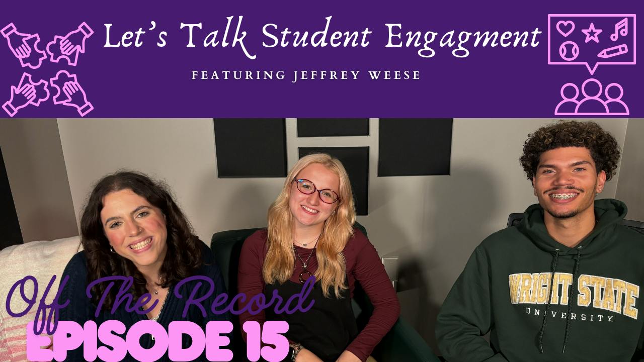 Macie, Kylee, and Jeffrey looking at camera and smiling. OTR Podcast thumbnail