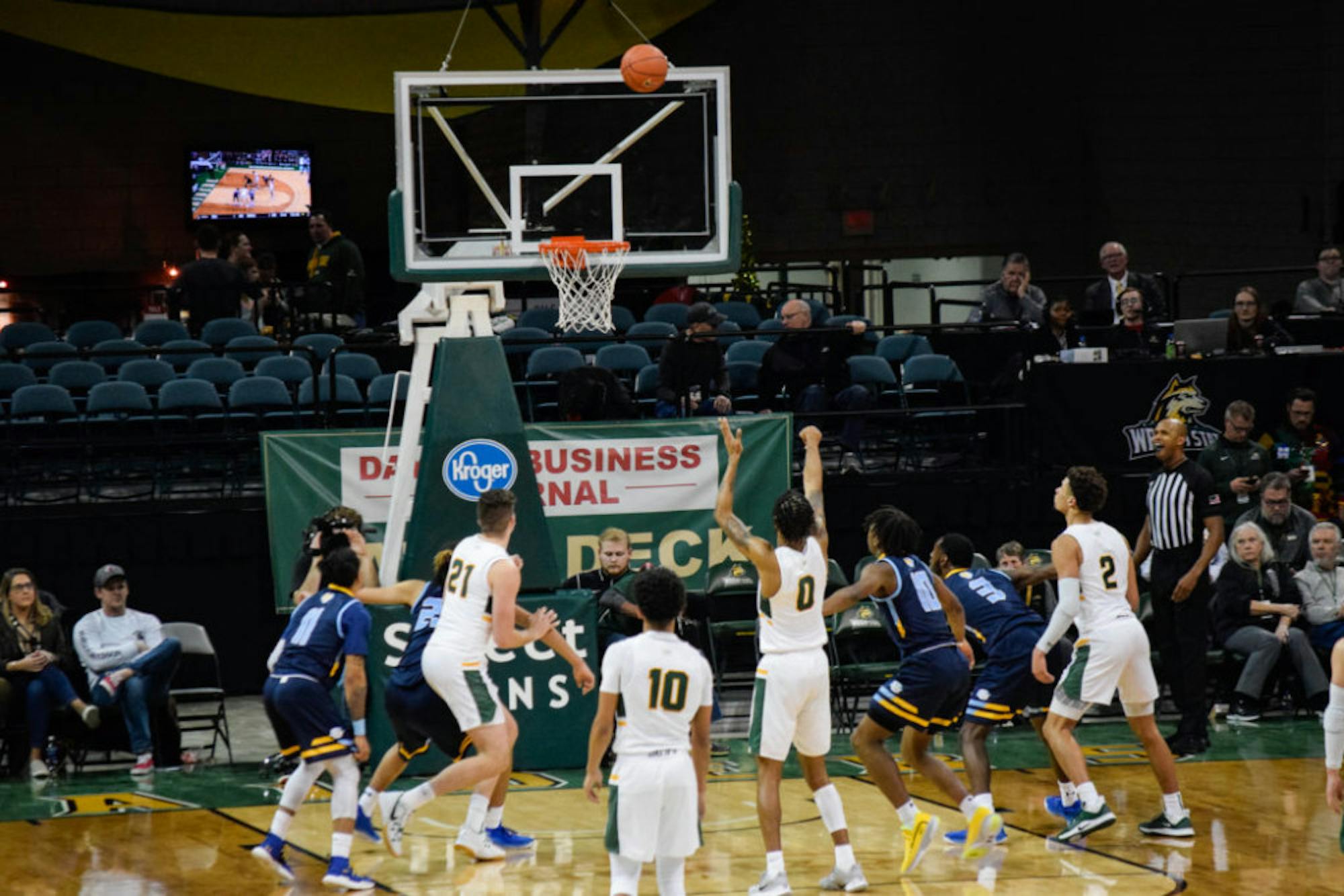 Wright State vs. Southern University Men's Basketball | Photo by Jessica Fugett | The Wright State Guardian