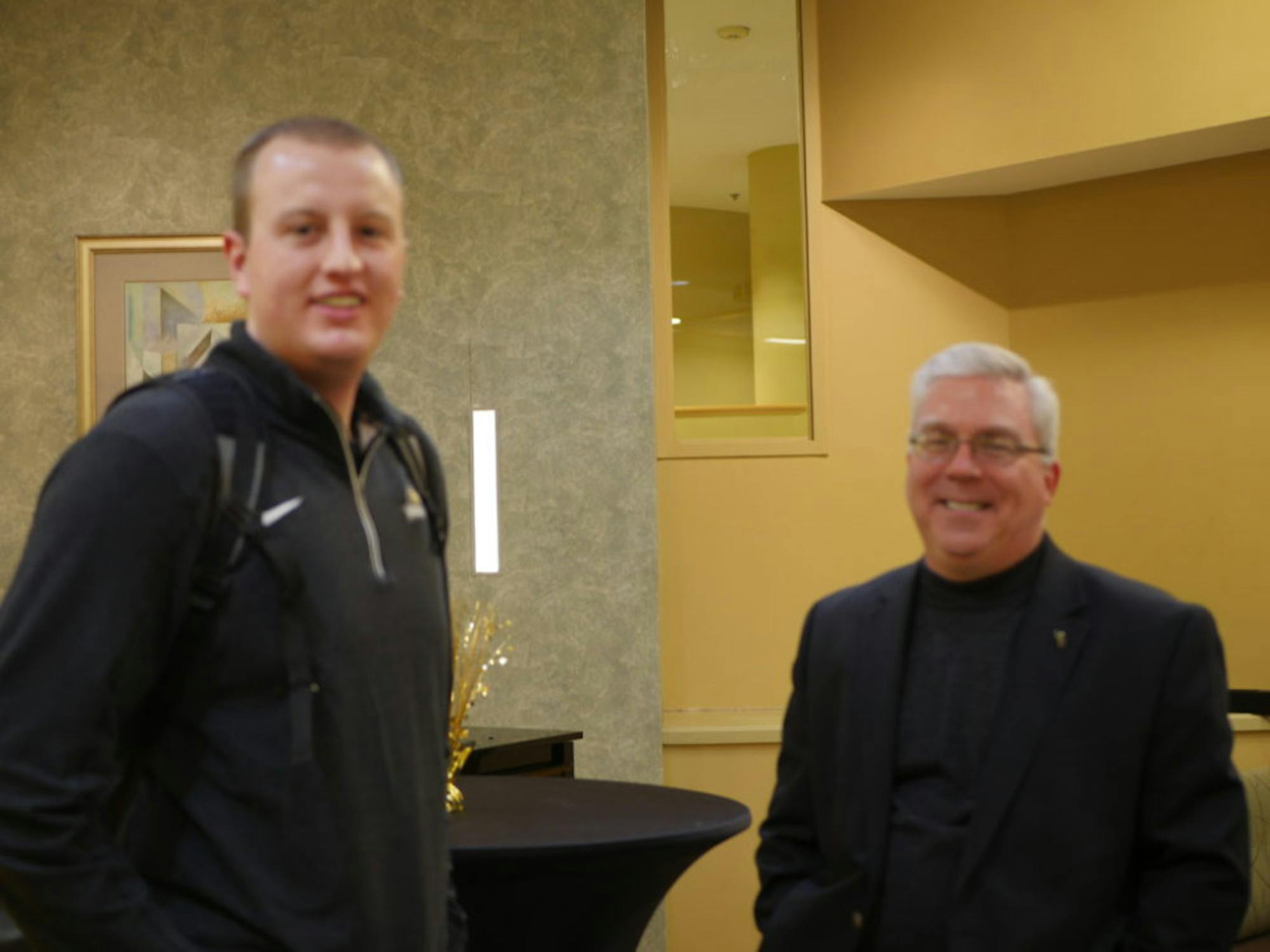 Gary Dickstein farewell party | Photo by Sarah Cavender | The Wright State Guardian