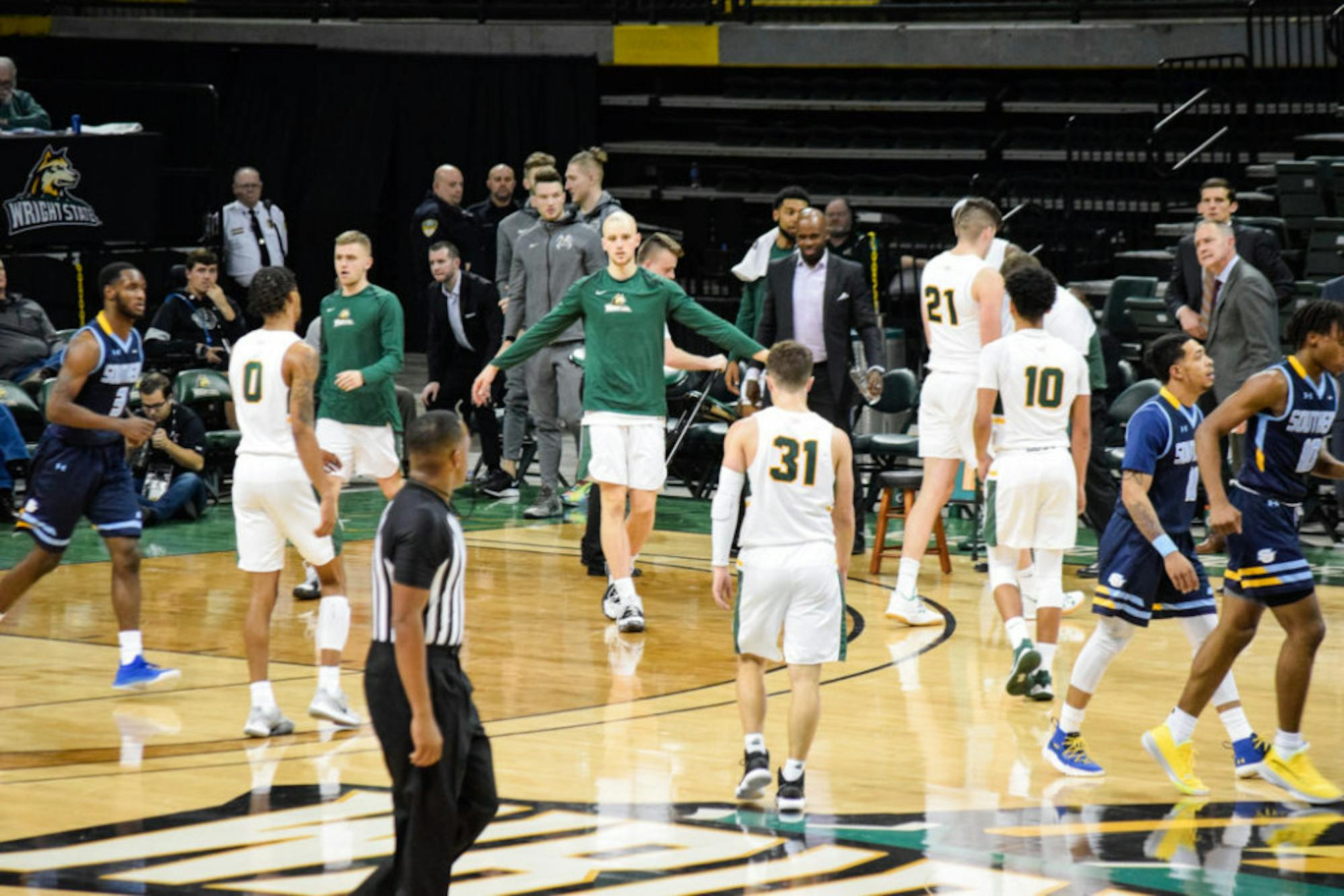 Wright State vs. Southern University Men's Basketball | Photo by Jessica Fugett | The Wright State Guardian