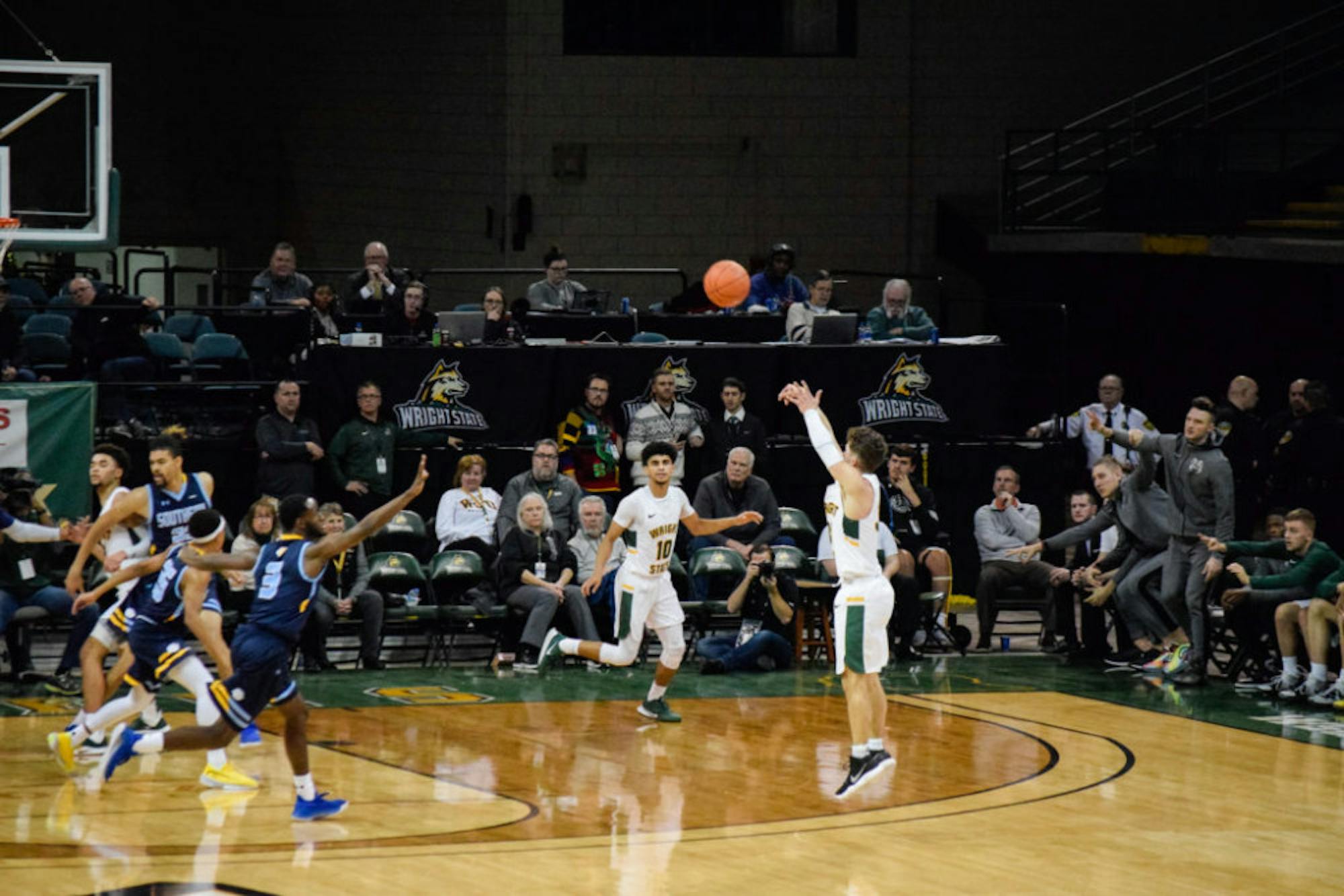 Wright State vs. Southern University Men's Basketball | Photo by Jessica Fugett | The Wright State Guardian