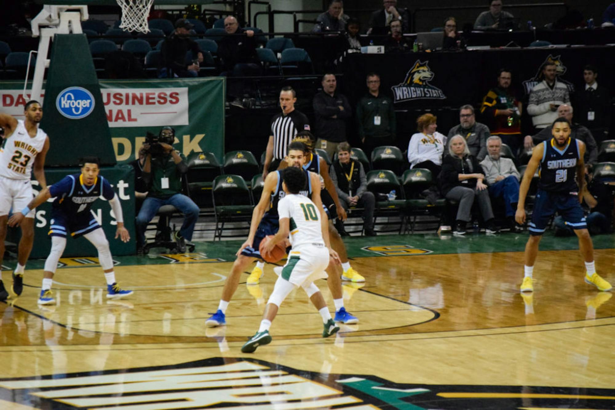 Wright State vs. Southern University Men's Basketball | Photo by Jessica Fugett | The Wright State Guardian