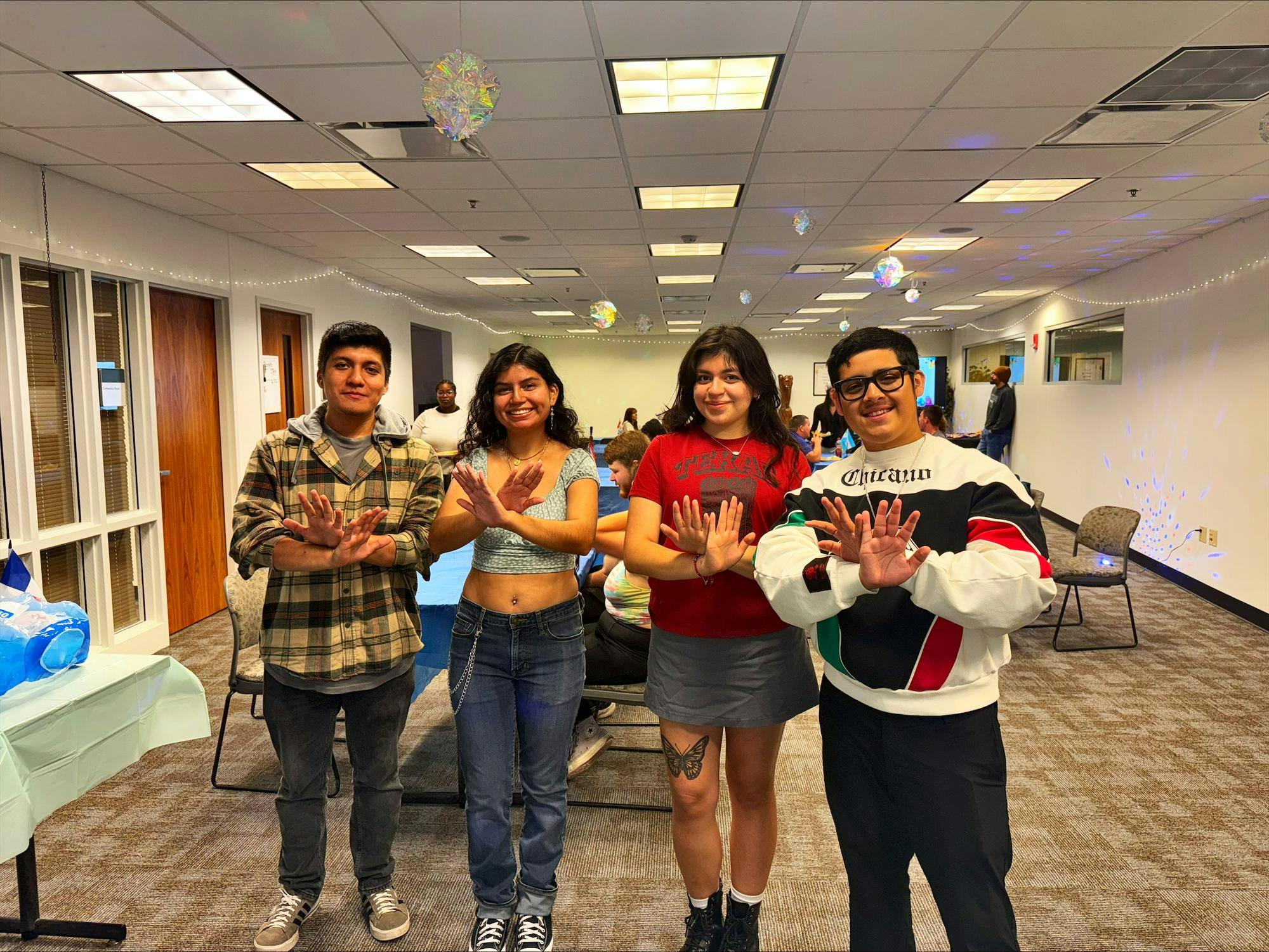 Students at La Comida