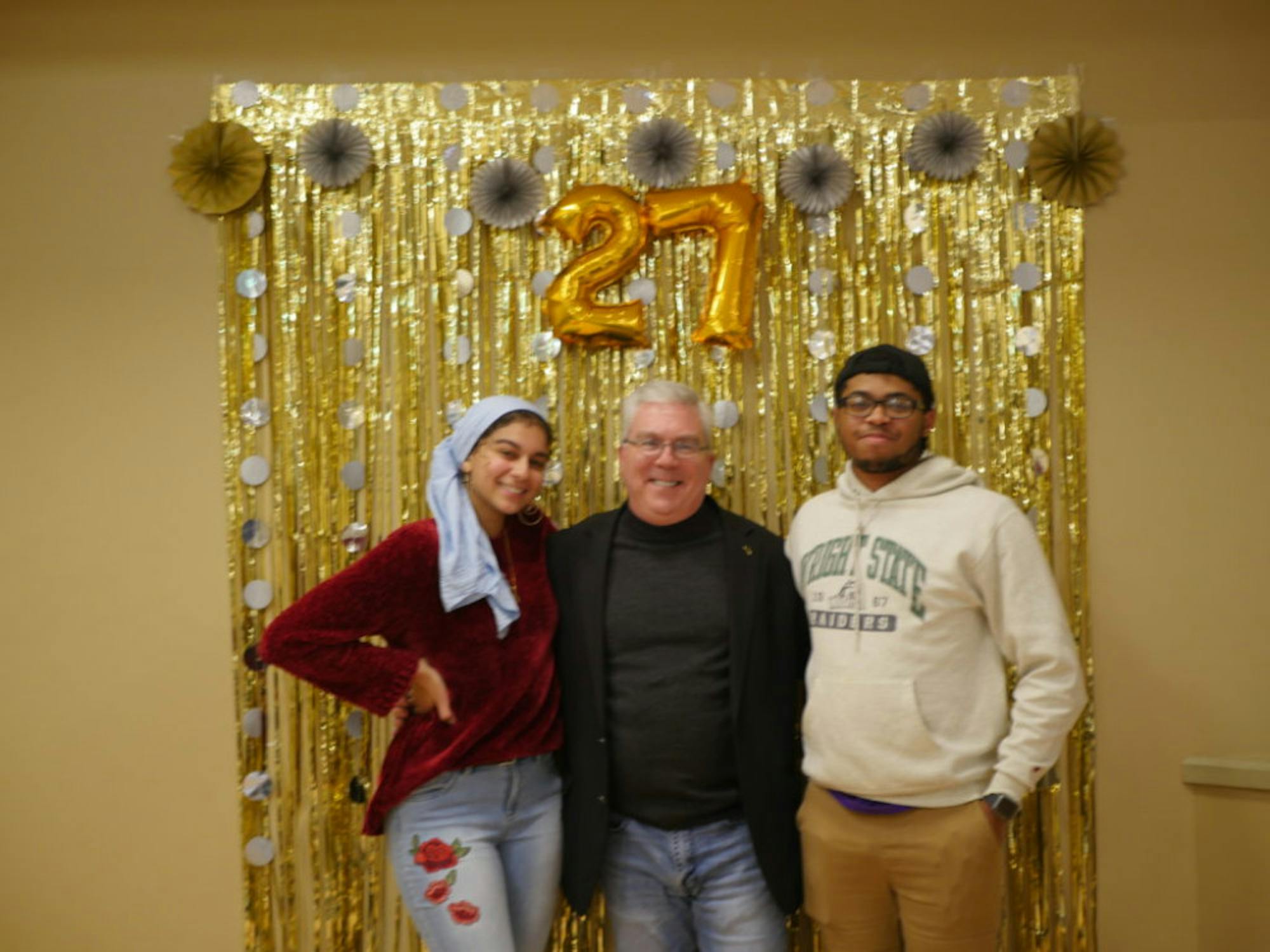 Gary Dickstein farewell party | Photo by Sarah Cavender | The Wright State Guardian